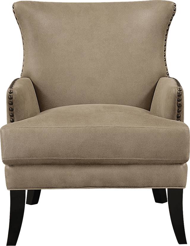 Elvedon Brown Accent Chair - Thumbnail - Image 2