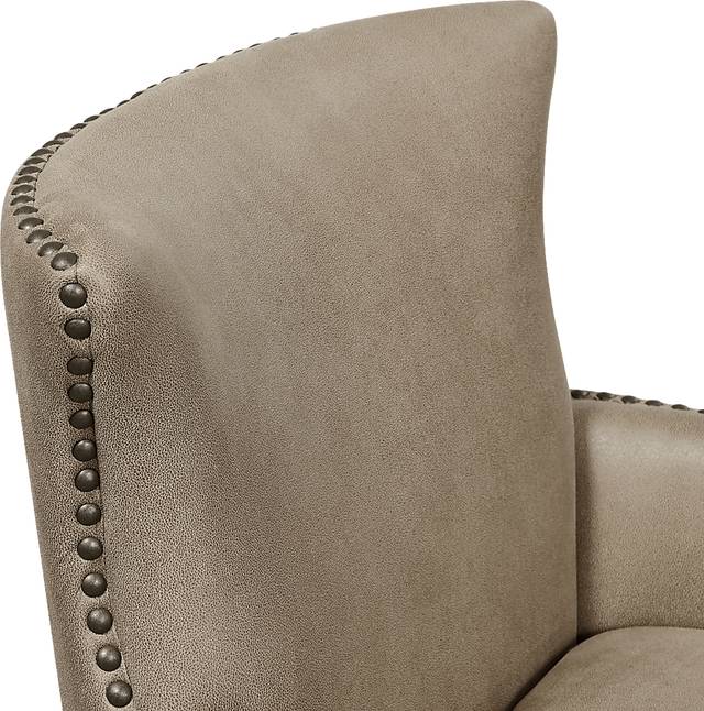 Elvedon Brown Accent Chair - Thumbnail - Image 5
