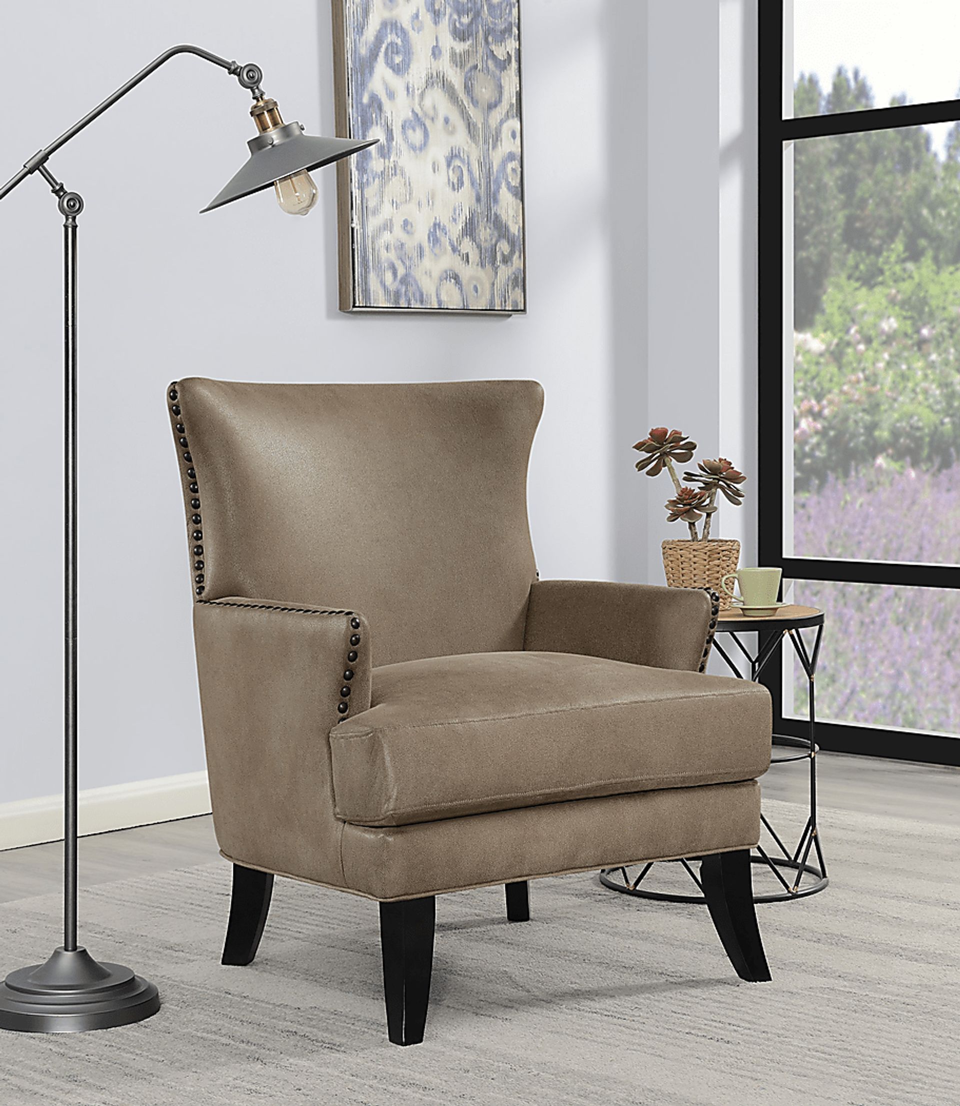 Elvedon Brown Accent Chair - Image 6