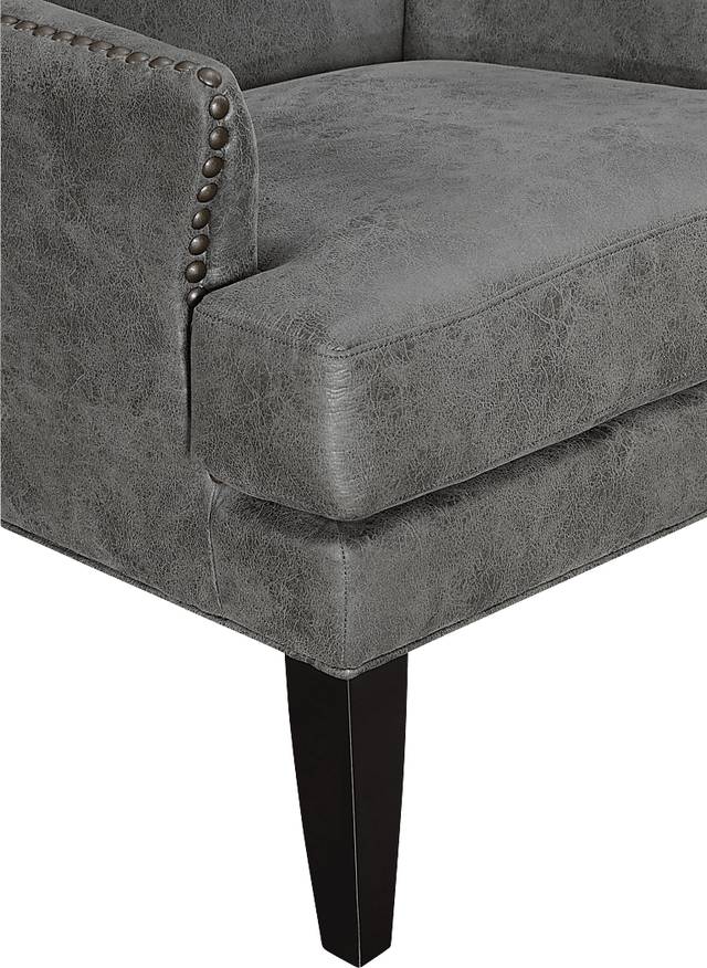 Elvedon Charcoal Accent Chair - Thumbnail - Image 5