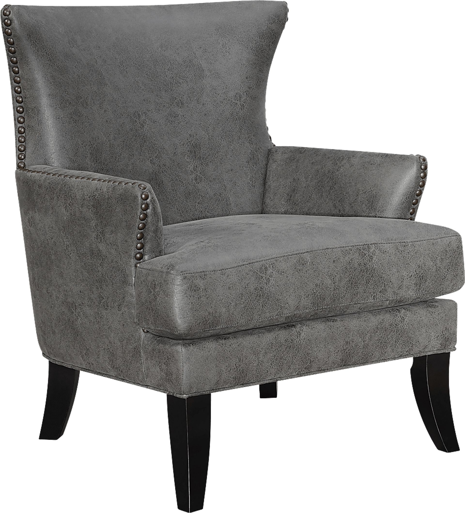Elvedon Charcoal Accent Chair - Image 1