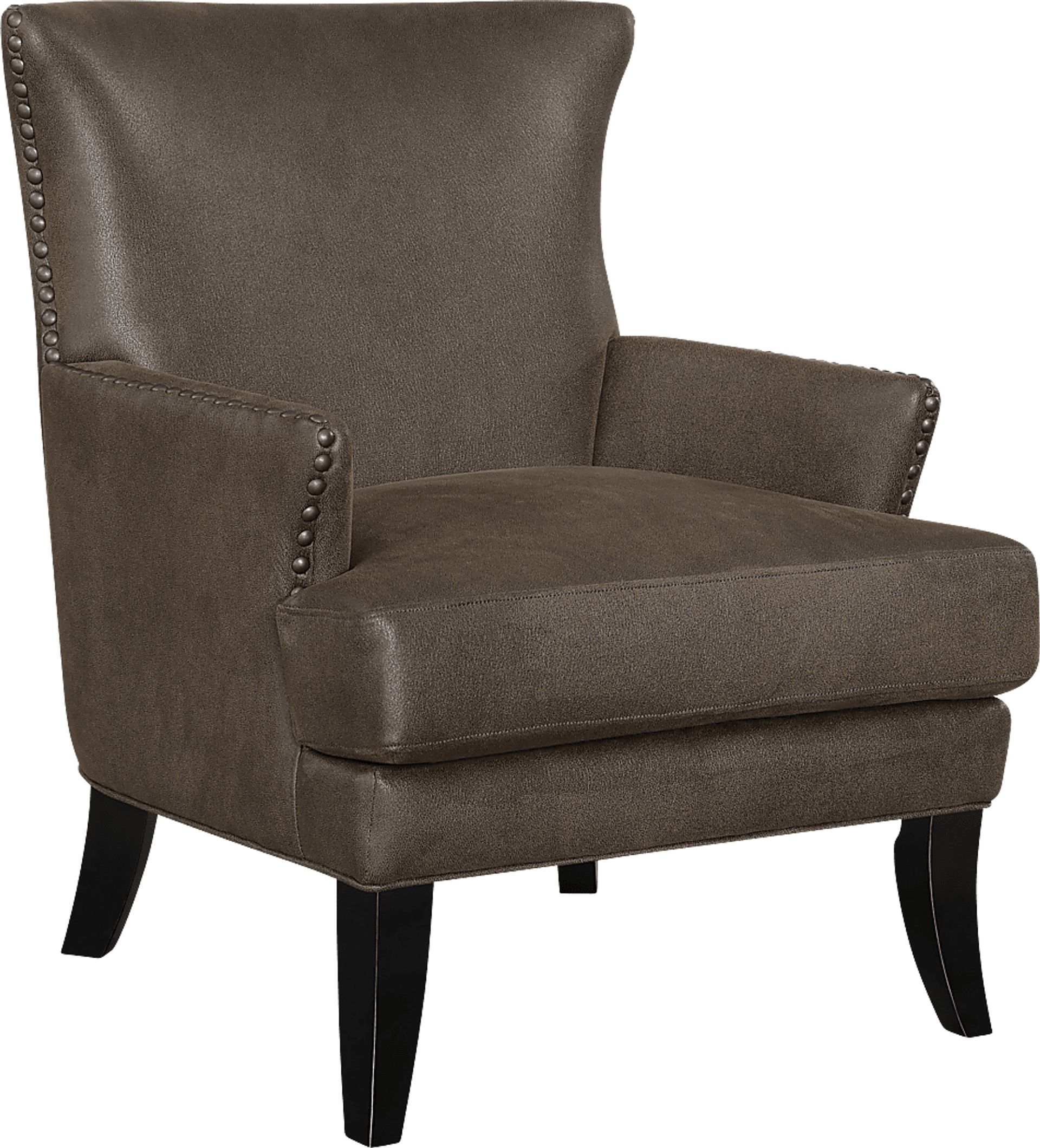 Elvedon Dark Brown Accent Chair - Image 1