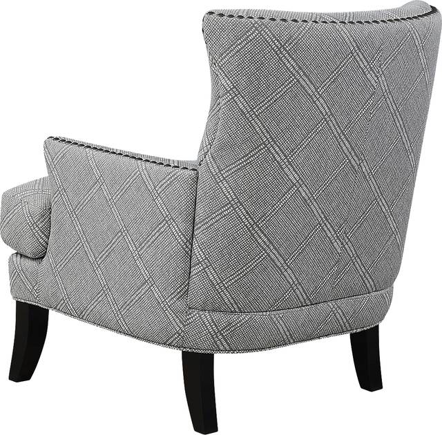 Elvedon Light Gray Accent Chair - Thumbnail - Image 3
