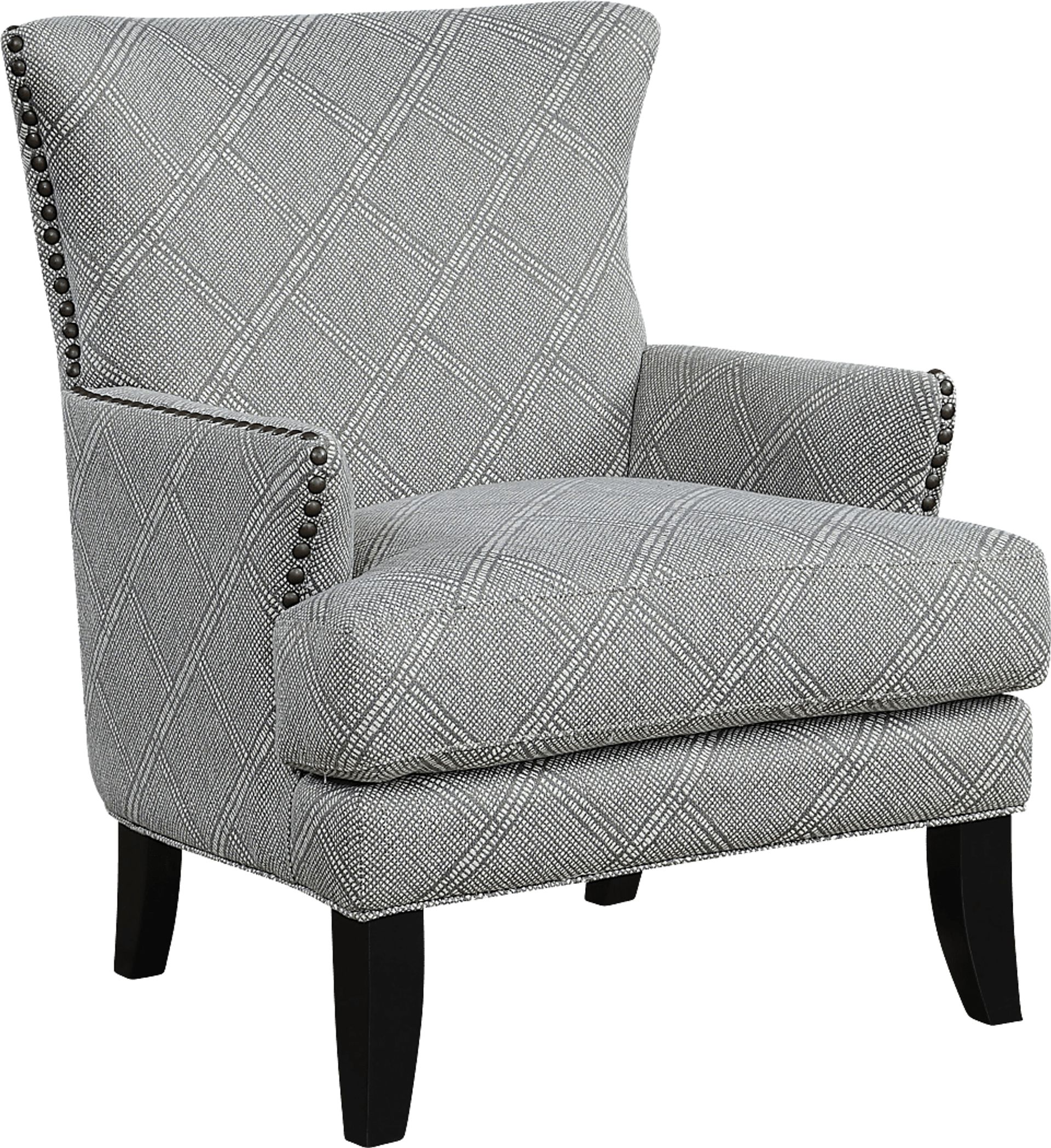 Elvedon Light Gray Accent Chair - Image 1