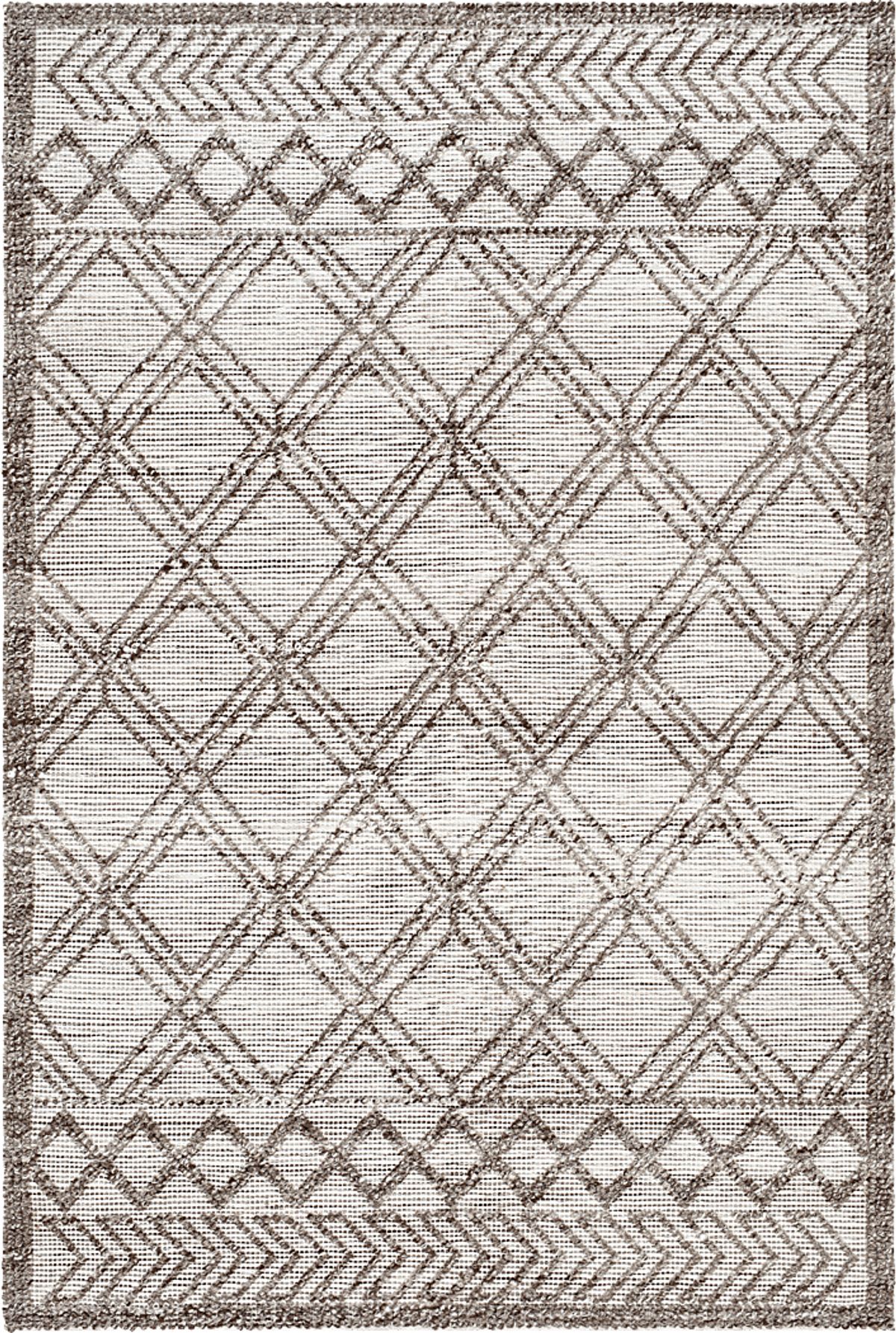 Elvernia Brown Rug | Rooms to Go