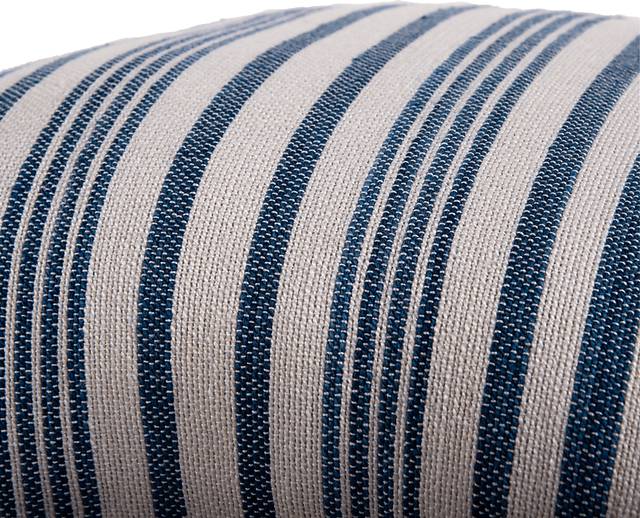 Elvi Blue Indoor/Outdoor Accent Pillow - Thumbnail - Image 5