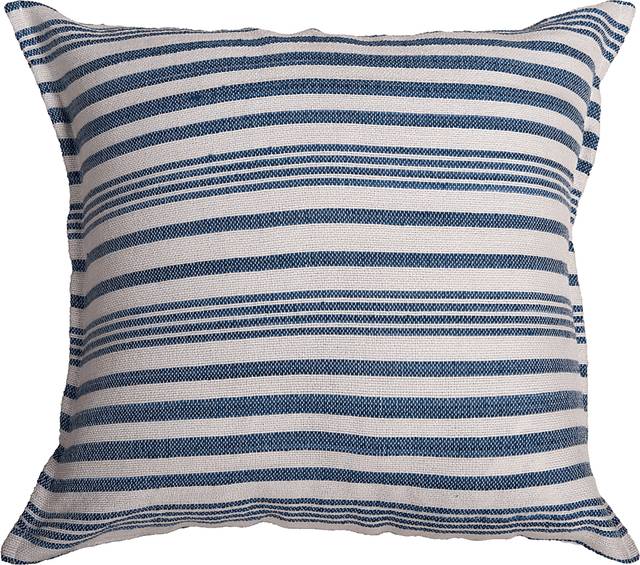 Elvi Blue Indoor/Outdoor Accent Pillow - Thumbnail - Image 1
