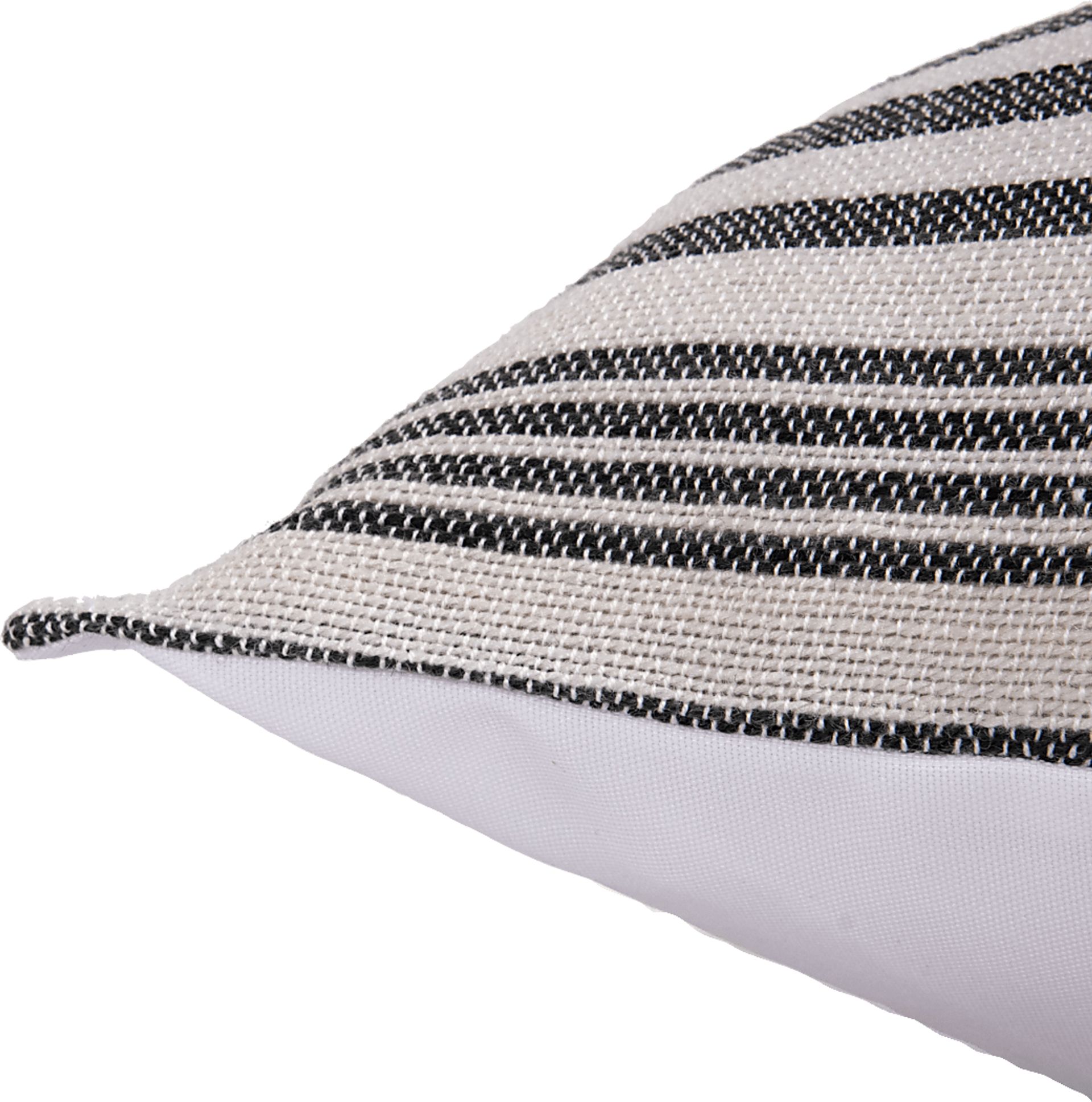 Elvi Gray Indoor/Outdoor Accent Pillow - Image 2