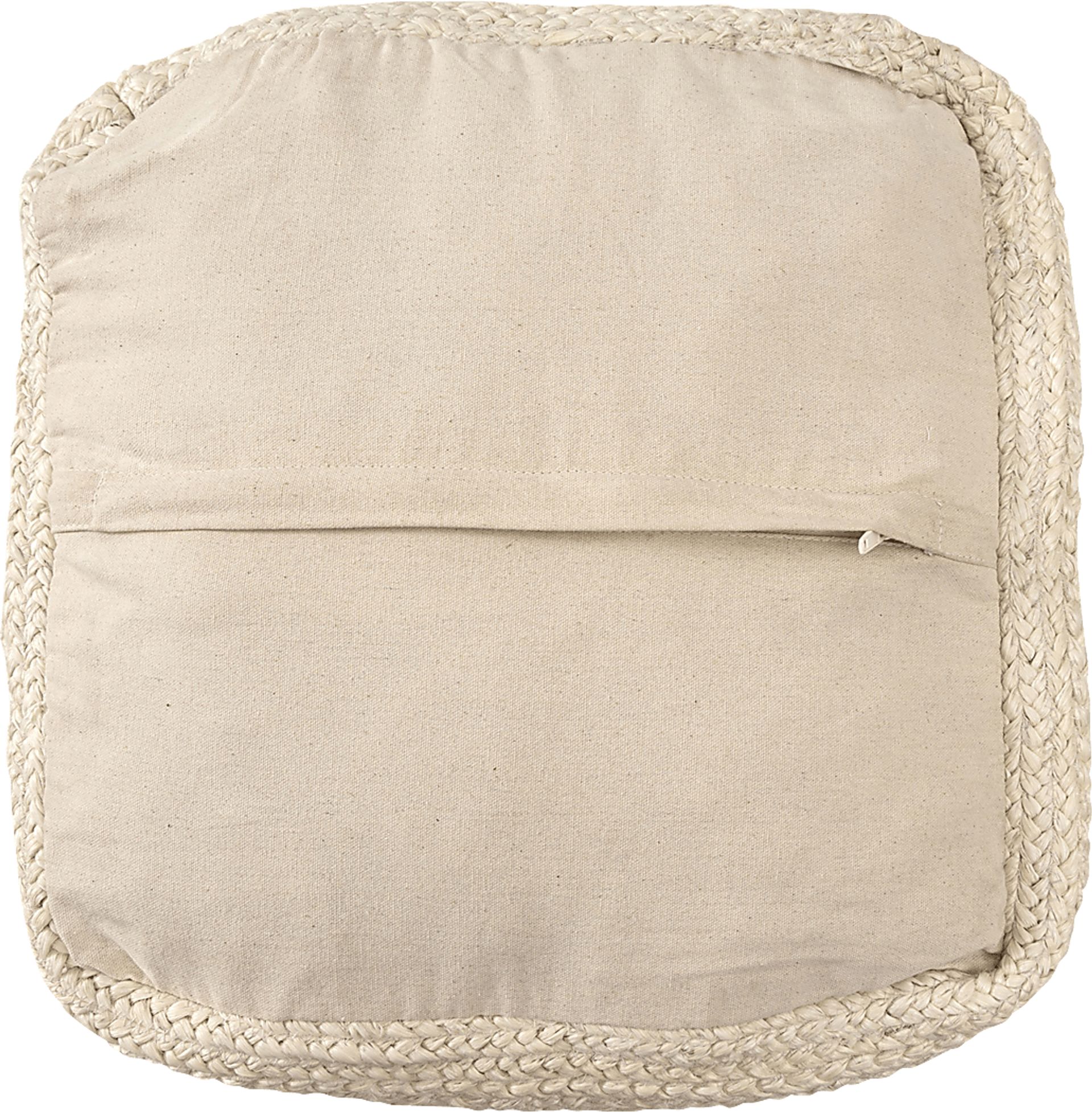 Elviation Ivory Pouf - Image 6