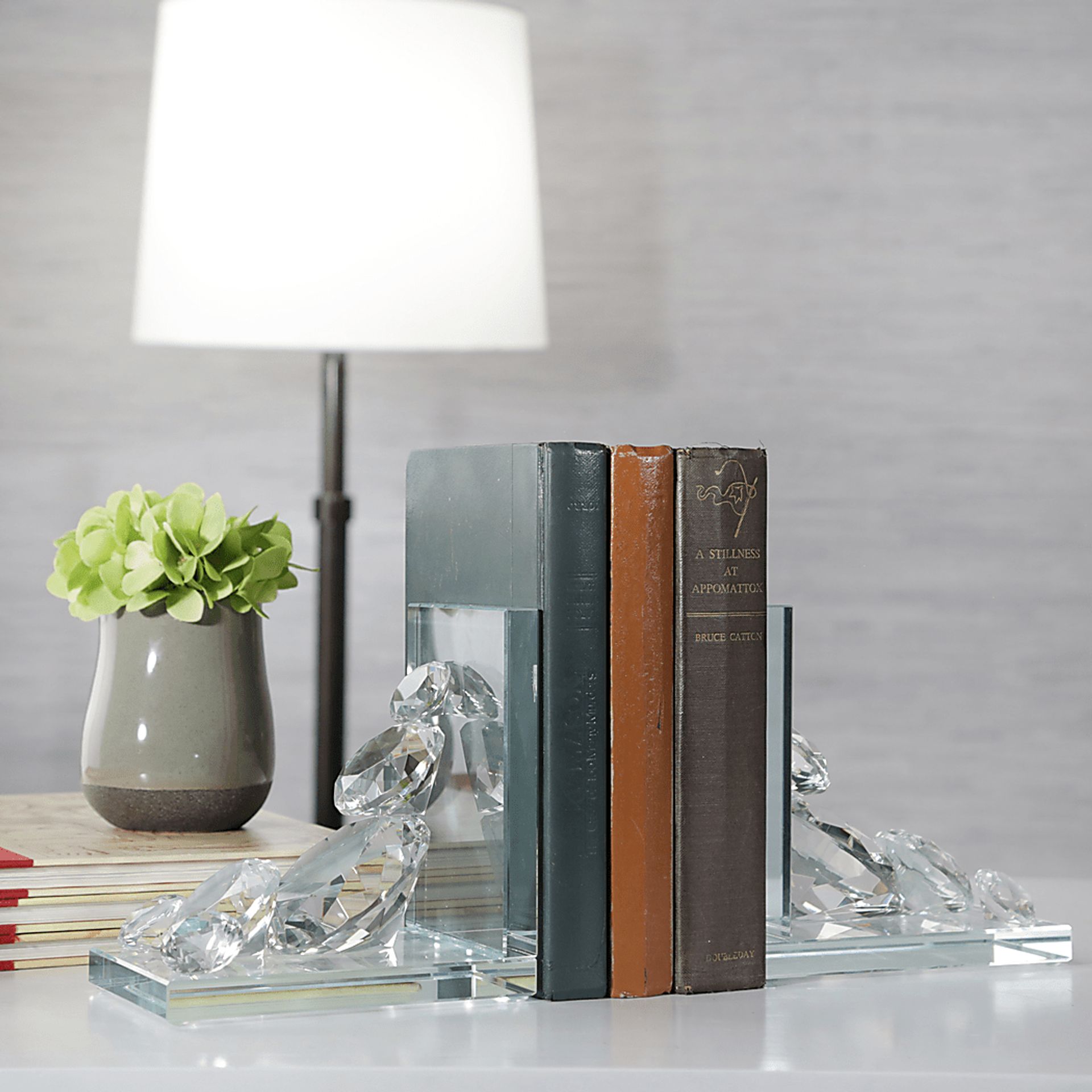 Elvind Clear Bookend - Image 2