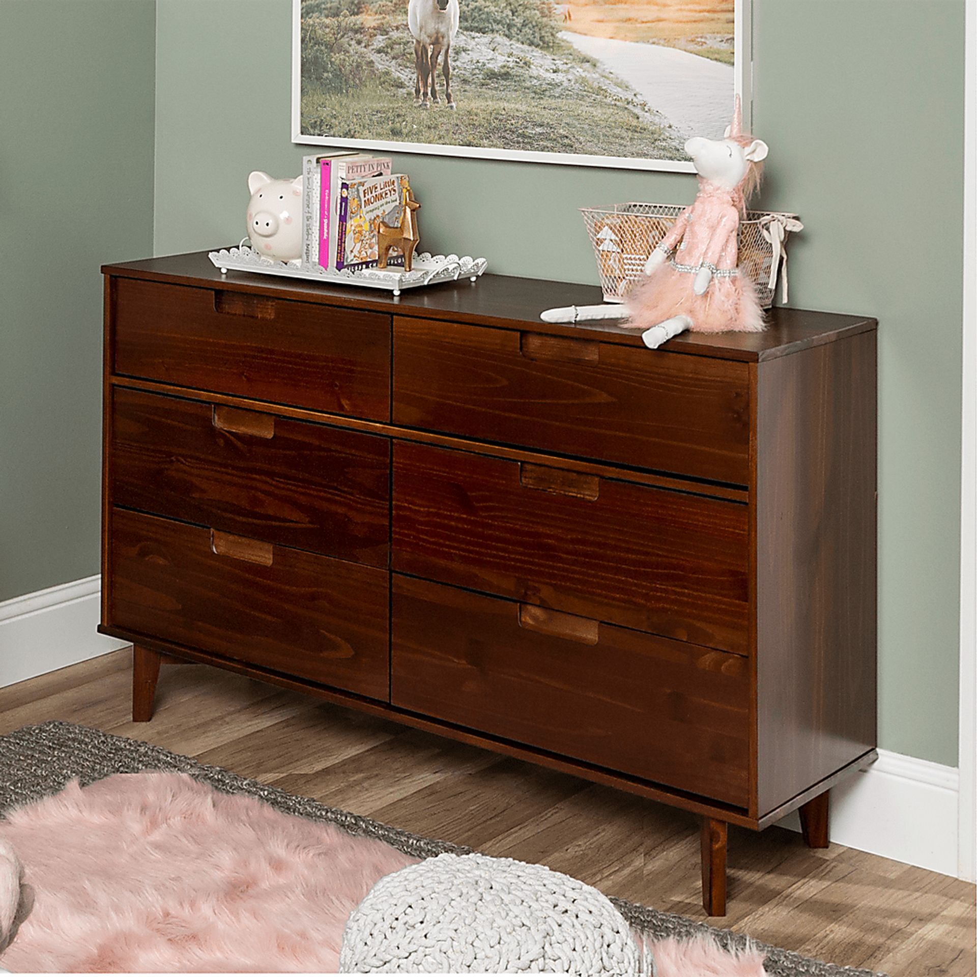 Elwayne Brown Dresser - Image 3
