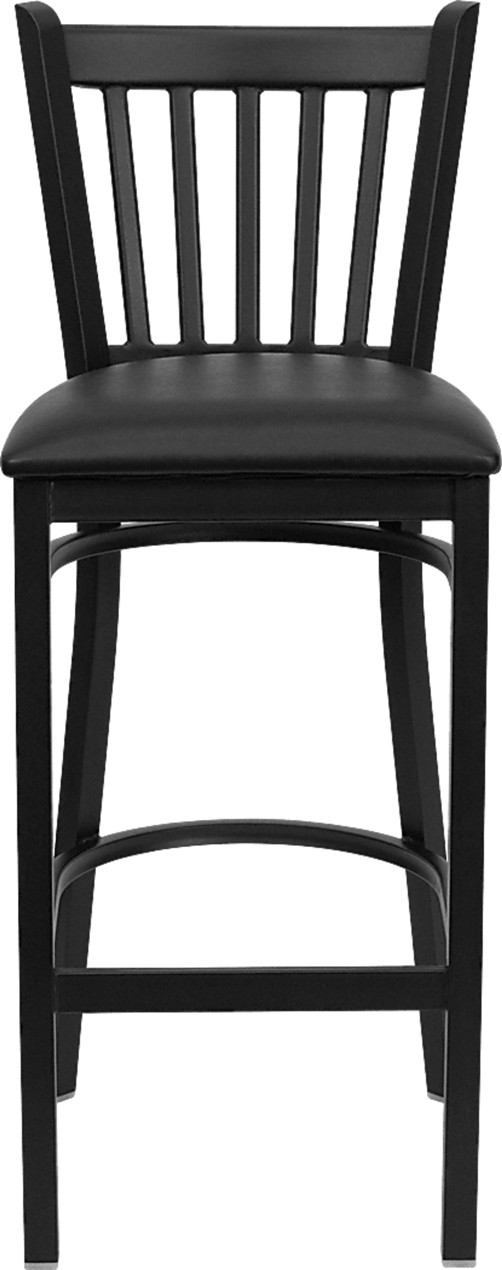 Elwood Black Barstool - Image 2