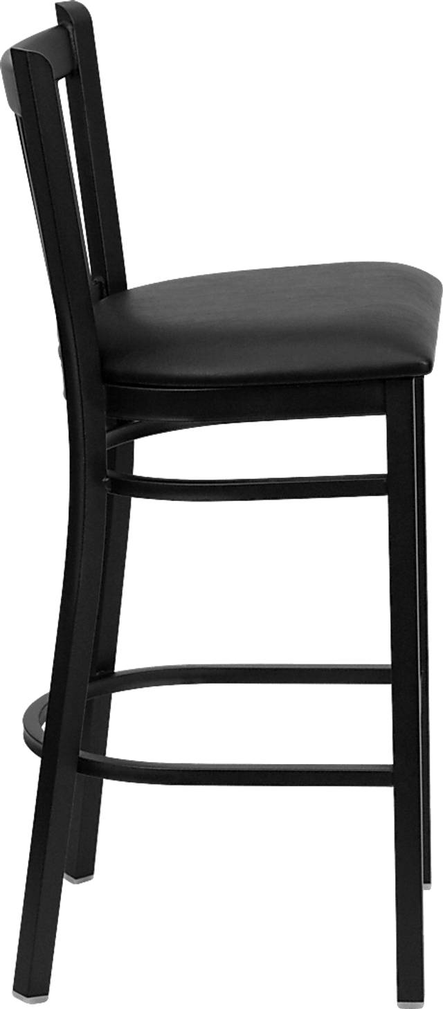 Elwood Black Barstool - Thumbnail - Image 3