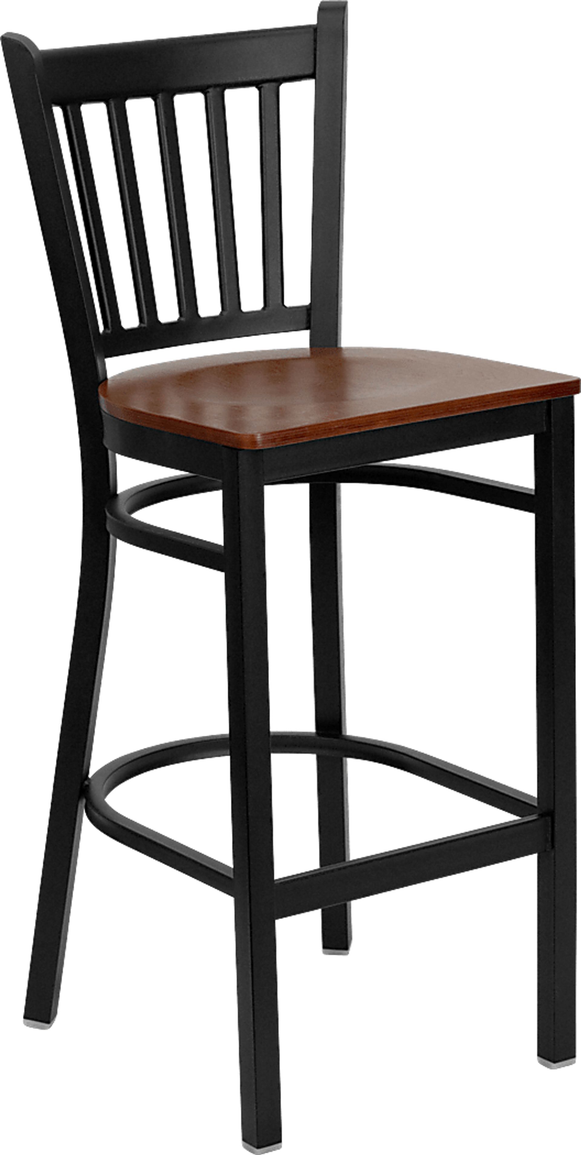 Elwood Cherry Barstool - Image 1