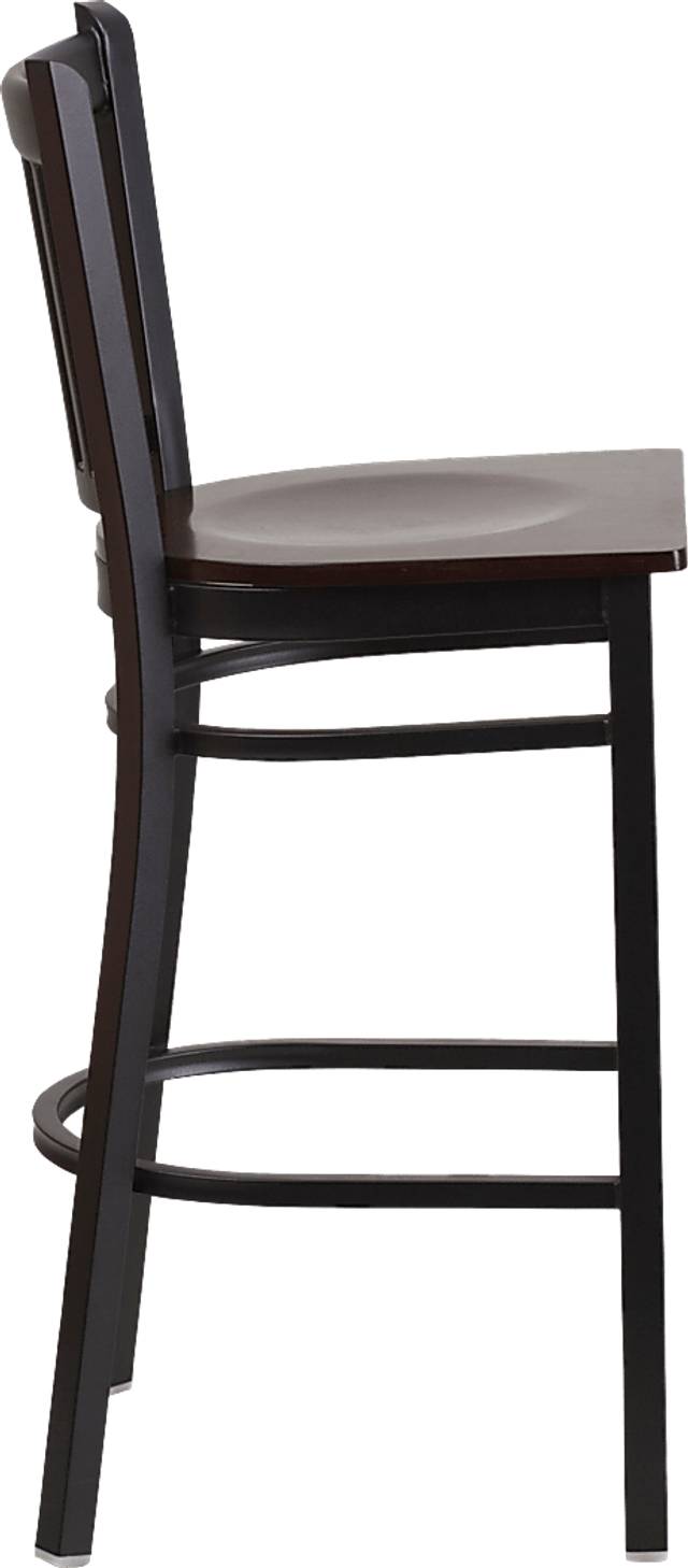 Elwood Walnut Barstool - Thumbnail - Image 3