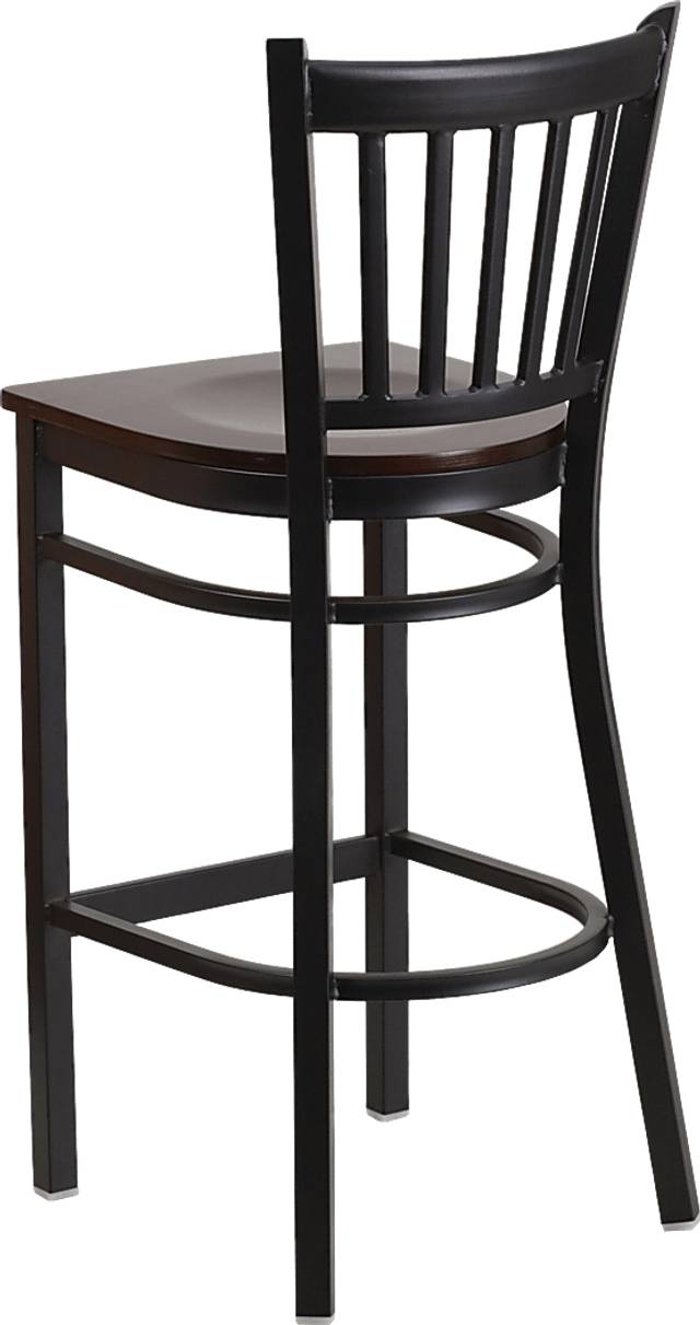 Elwood Walnut Barstool - Thumbnail - Image 4