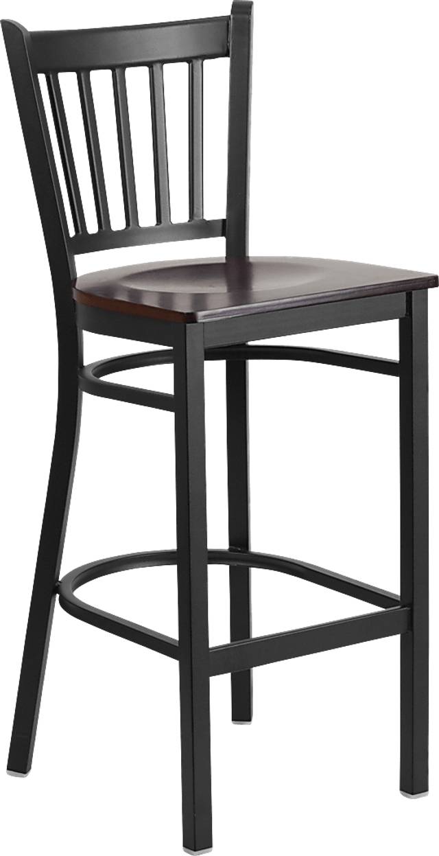 Elwood Walnut Barstool - Thumbnail - Image 1