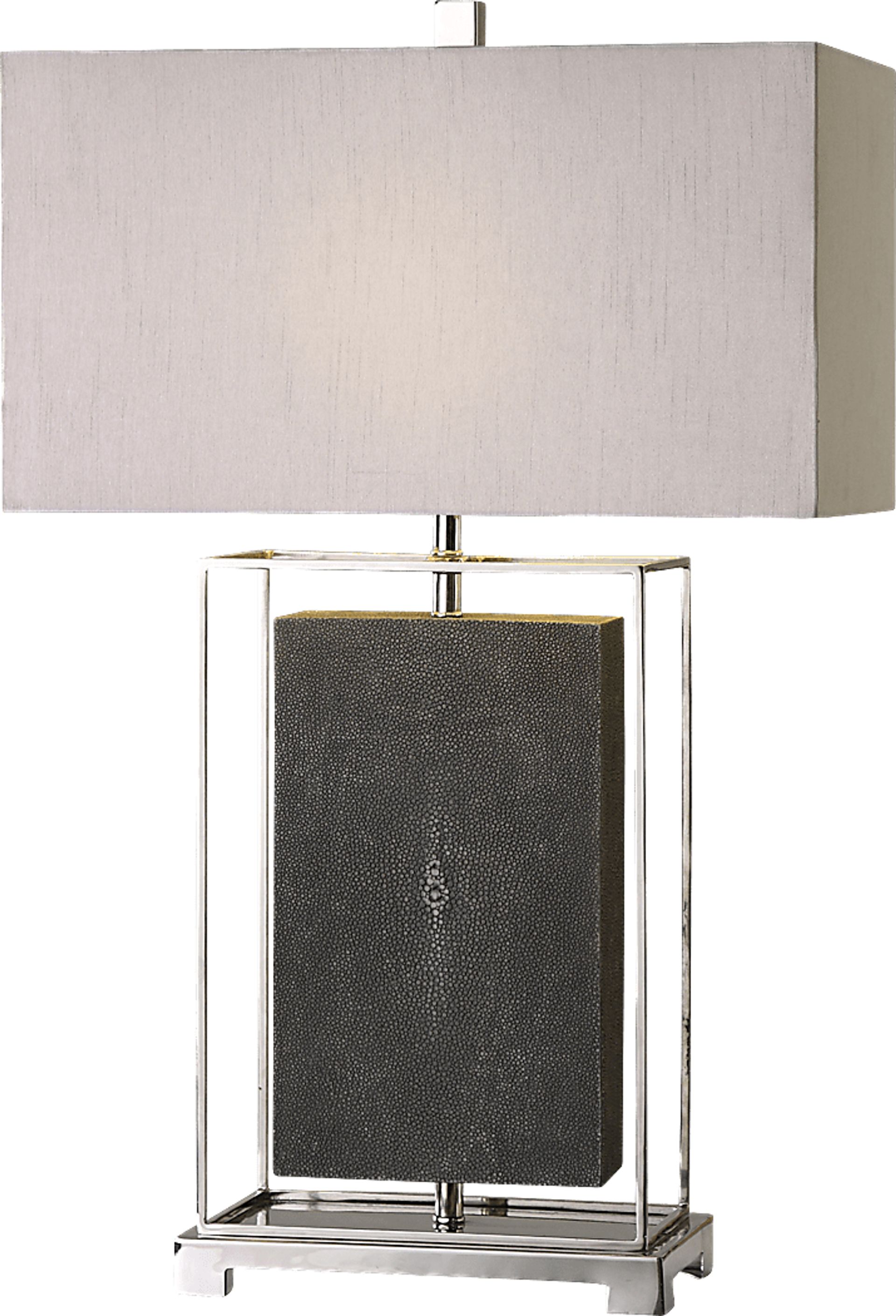 Elyse Lane Gray Lamp - Image 1