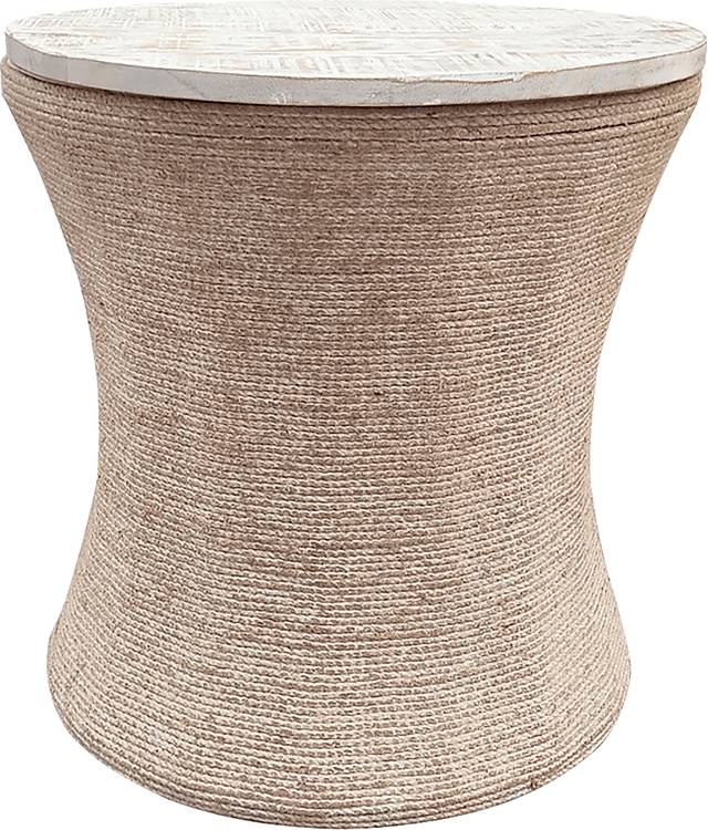Elysium Natural End Table - Thumbnail - Image 1