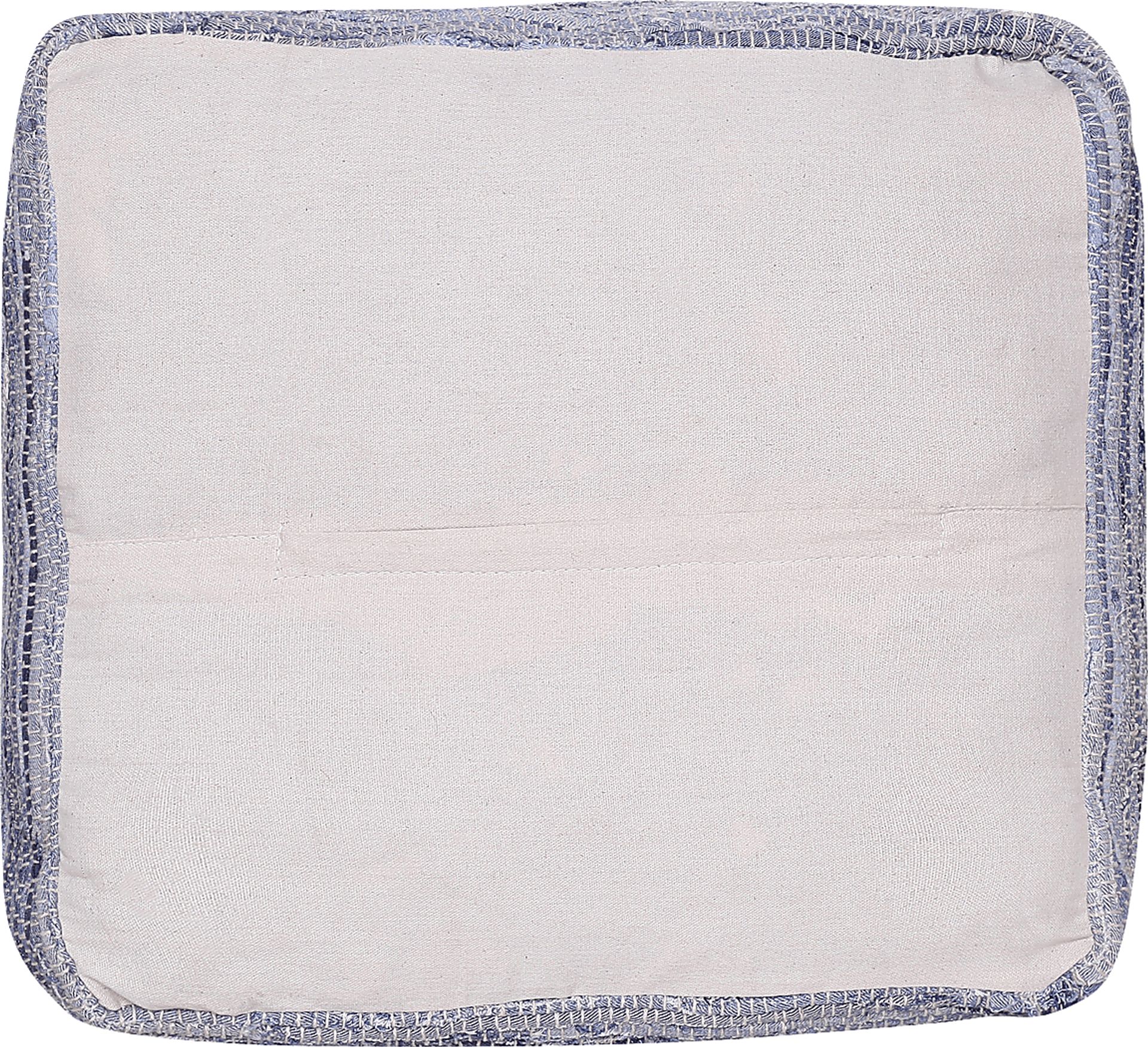 Elzebe Navy/White Pouf - Image 7