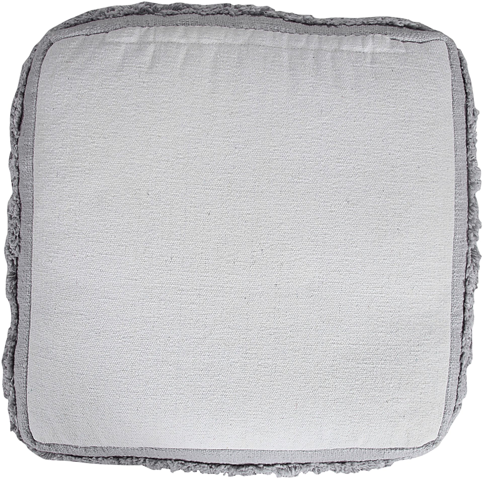 Elzieno II Gray Pouf - Image 7