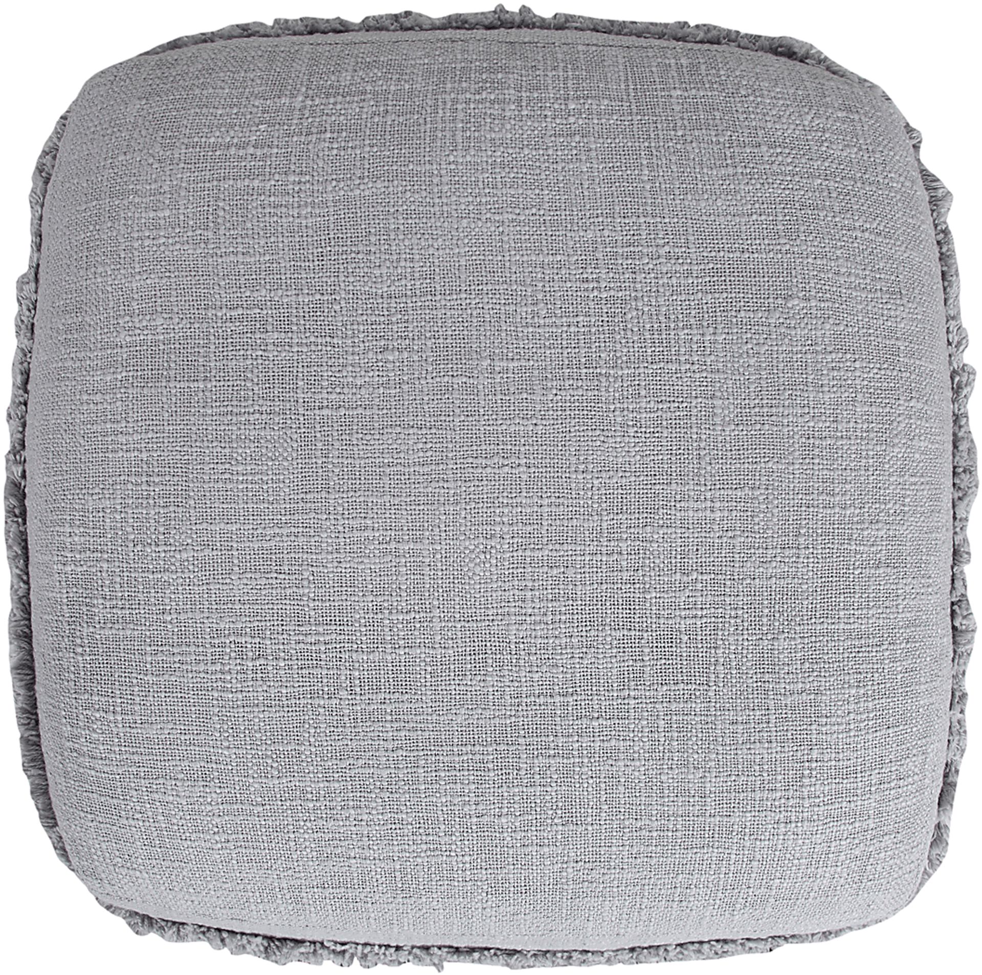 Elzieno II Gray Pouf - Image 8