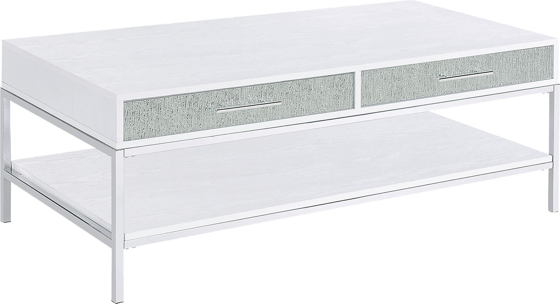 Emahlea White Cocktail Table