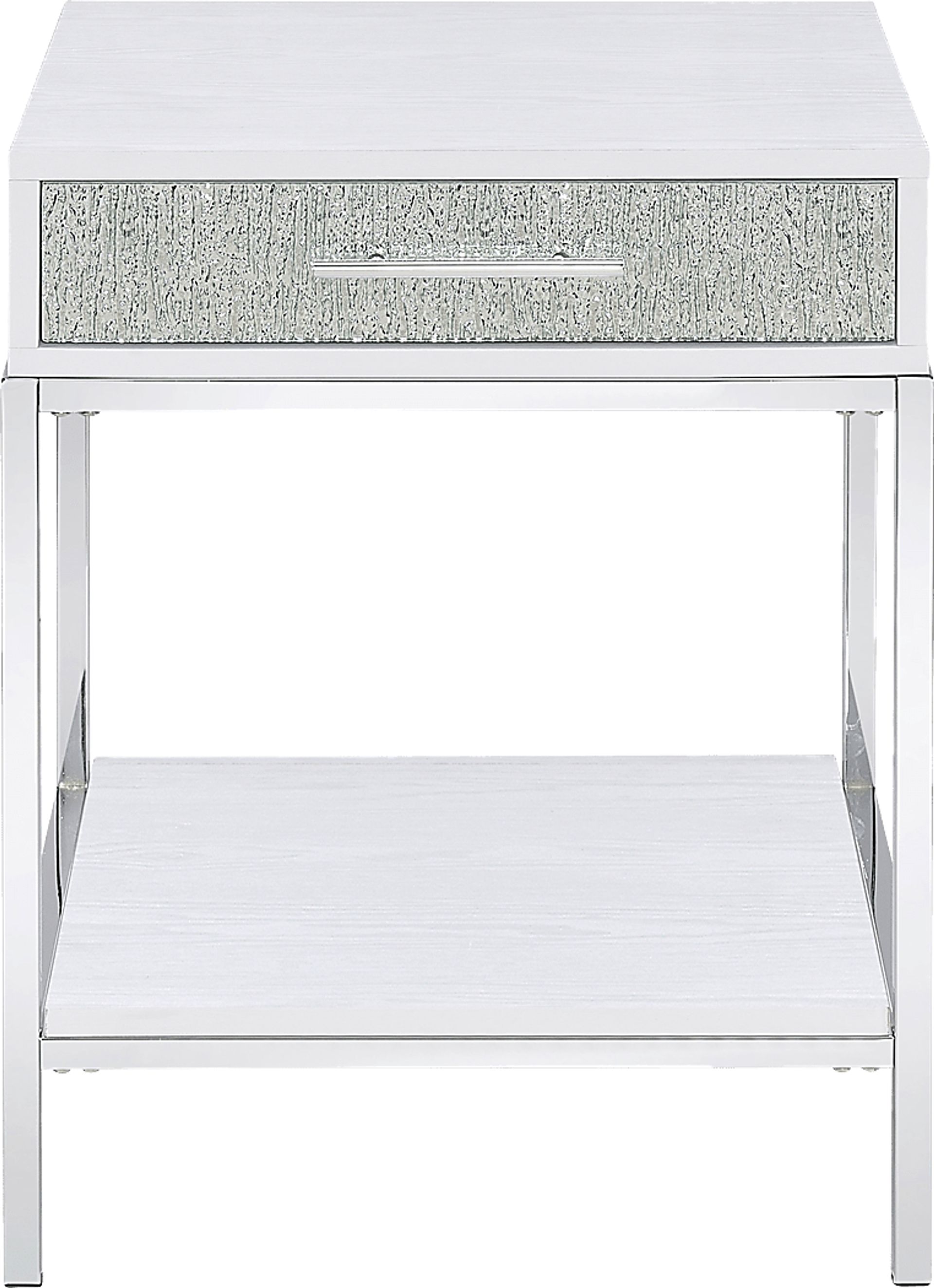 Emahlea White End Table - Image 3