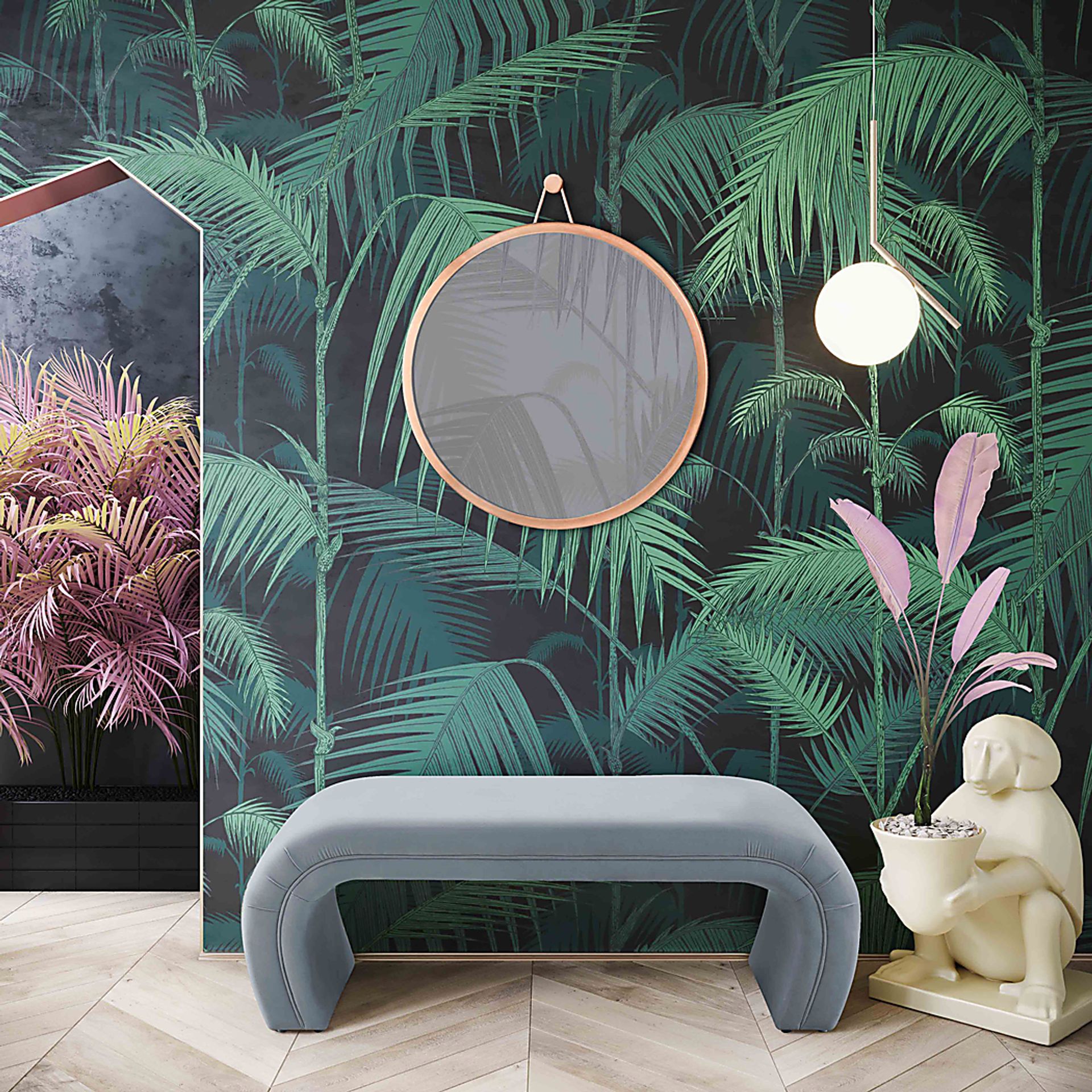 Emalia Blue Bench - Image 6