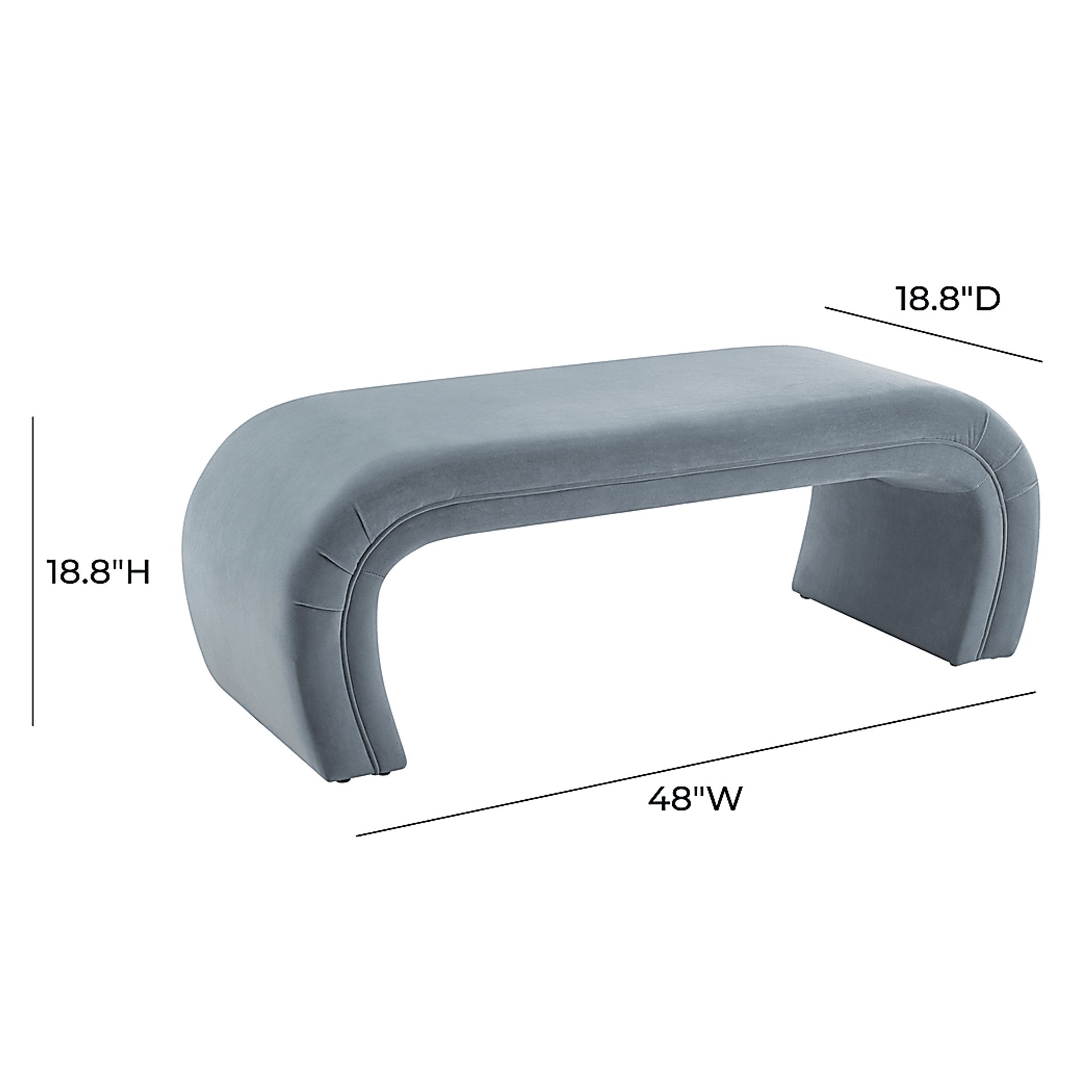 Emalia Blue Bench - Image 8