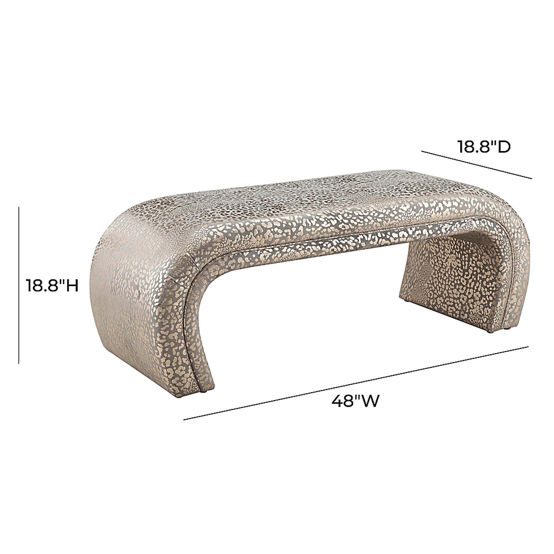 Emalia Gold Bench - Image 8