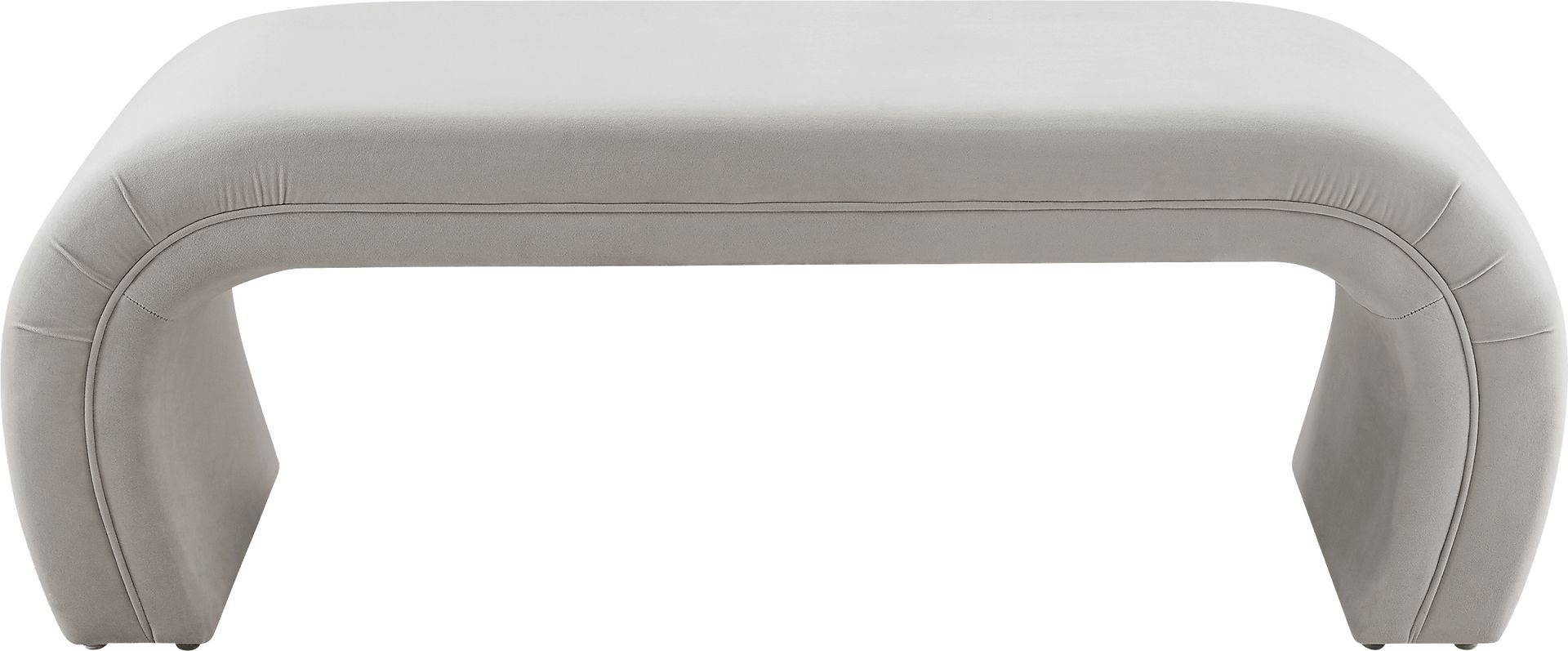 Emalia Gray Bench - Image 2