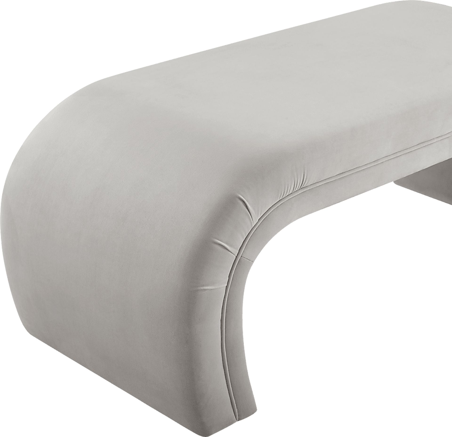 Emalia Gray Bench - Image 4