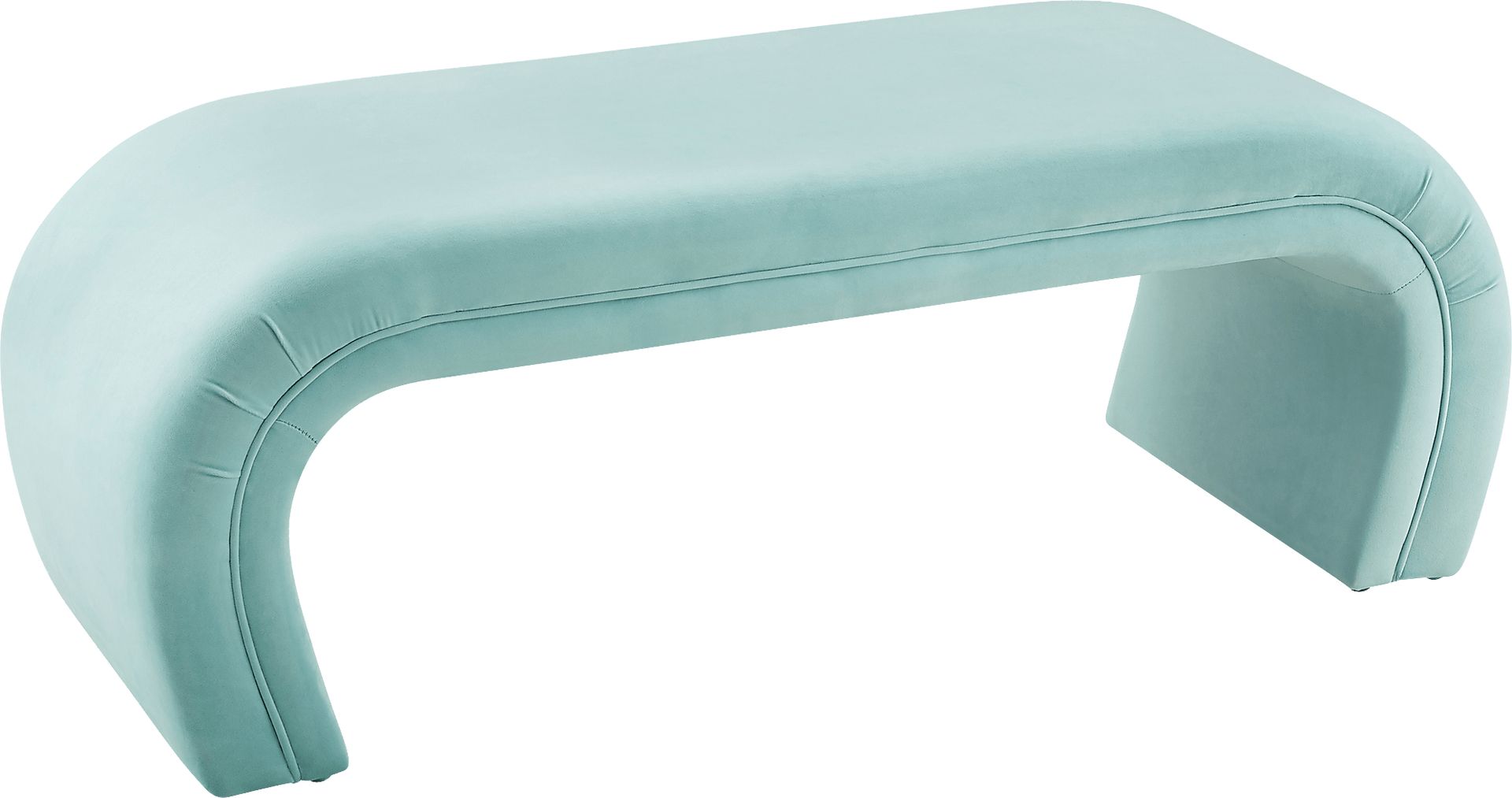 Emalia Light Blue Bench - Image 3