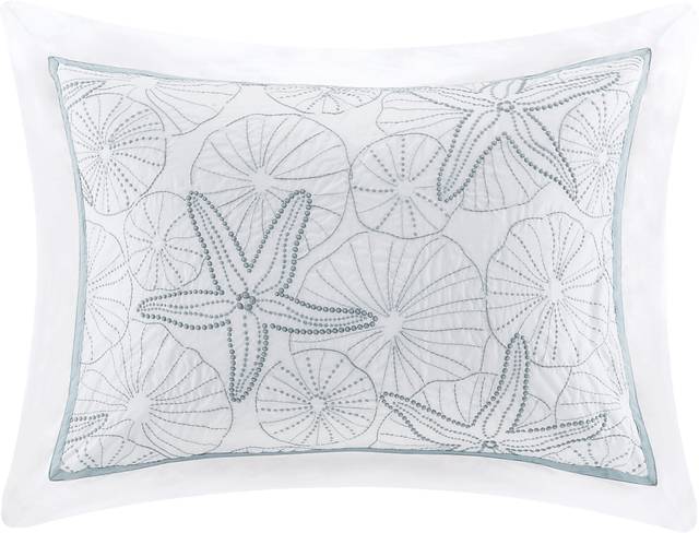 Emaline White 4 Pc King Comforter Set - Thumbnail - Image 3