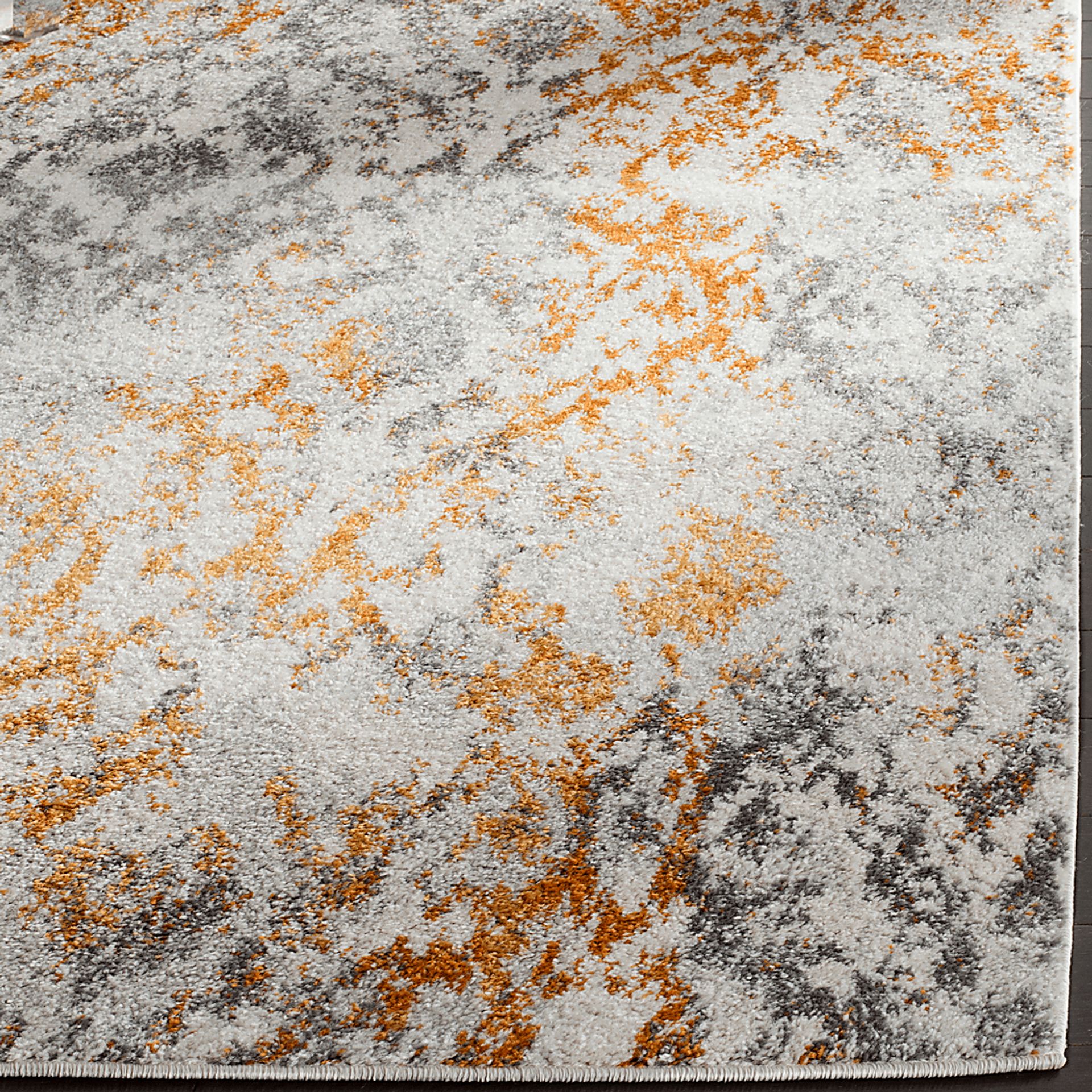 Emathla Grove Orange 2'3 x 8' Runner Rug - Image 2