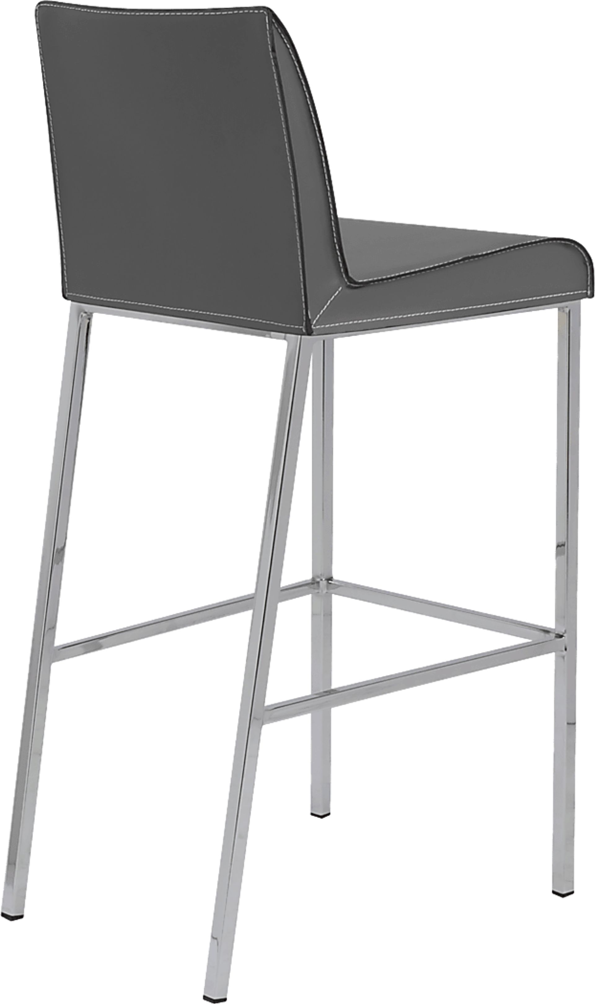 Embdy Gray Barstool, Set of 2 - Image 5