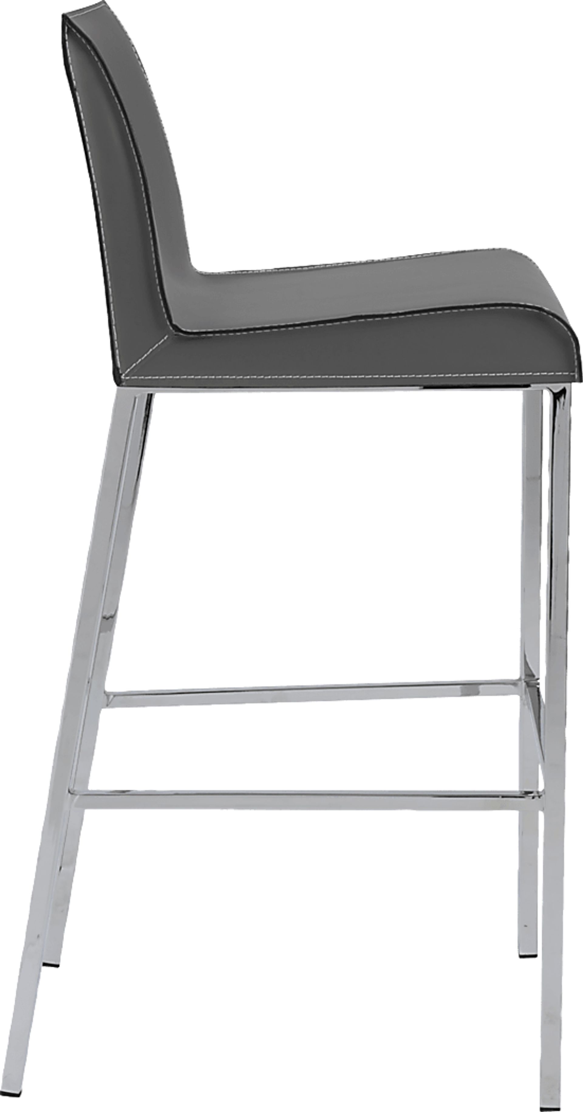 Embdy Gray Barstool, Set of 2 - Image 6