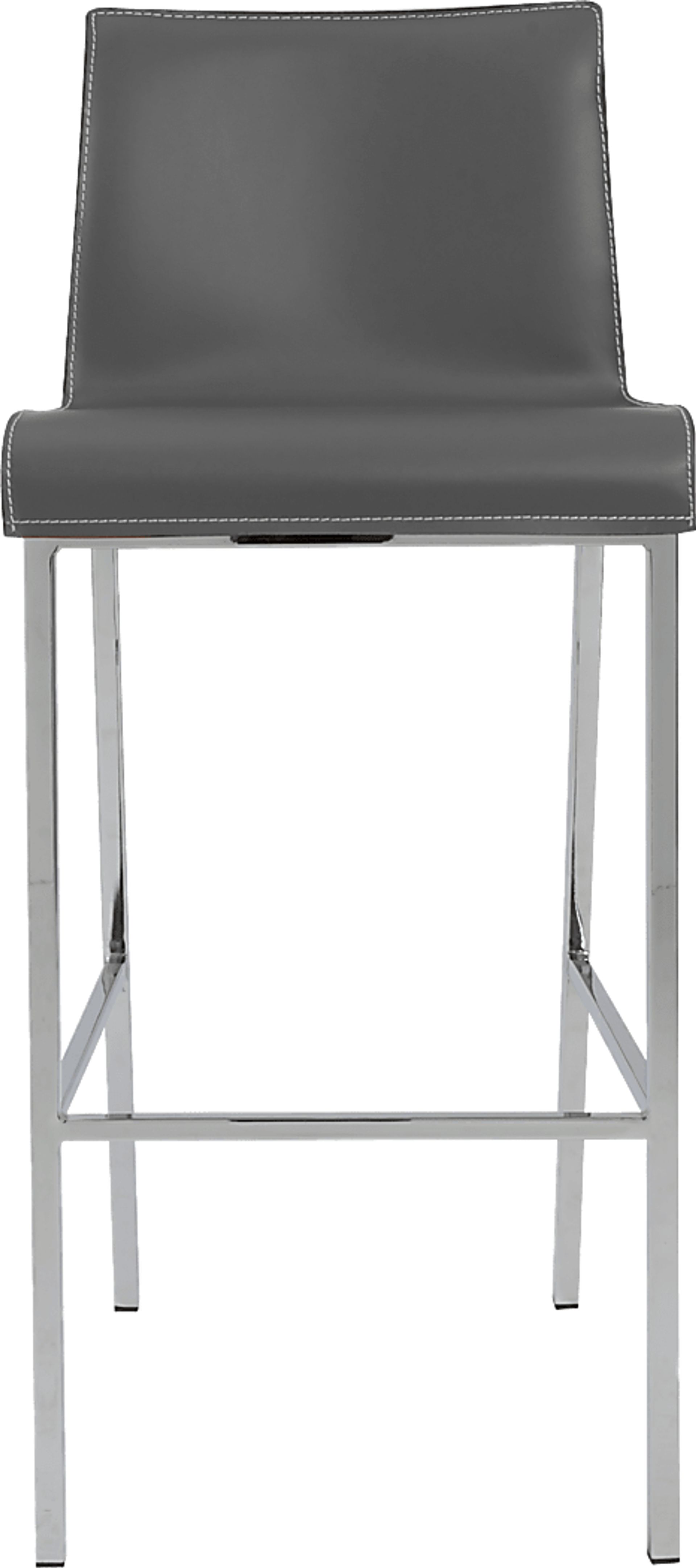 Embdy Gray Barstool, Set of 2 - Image 7