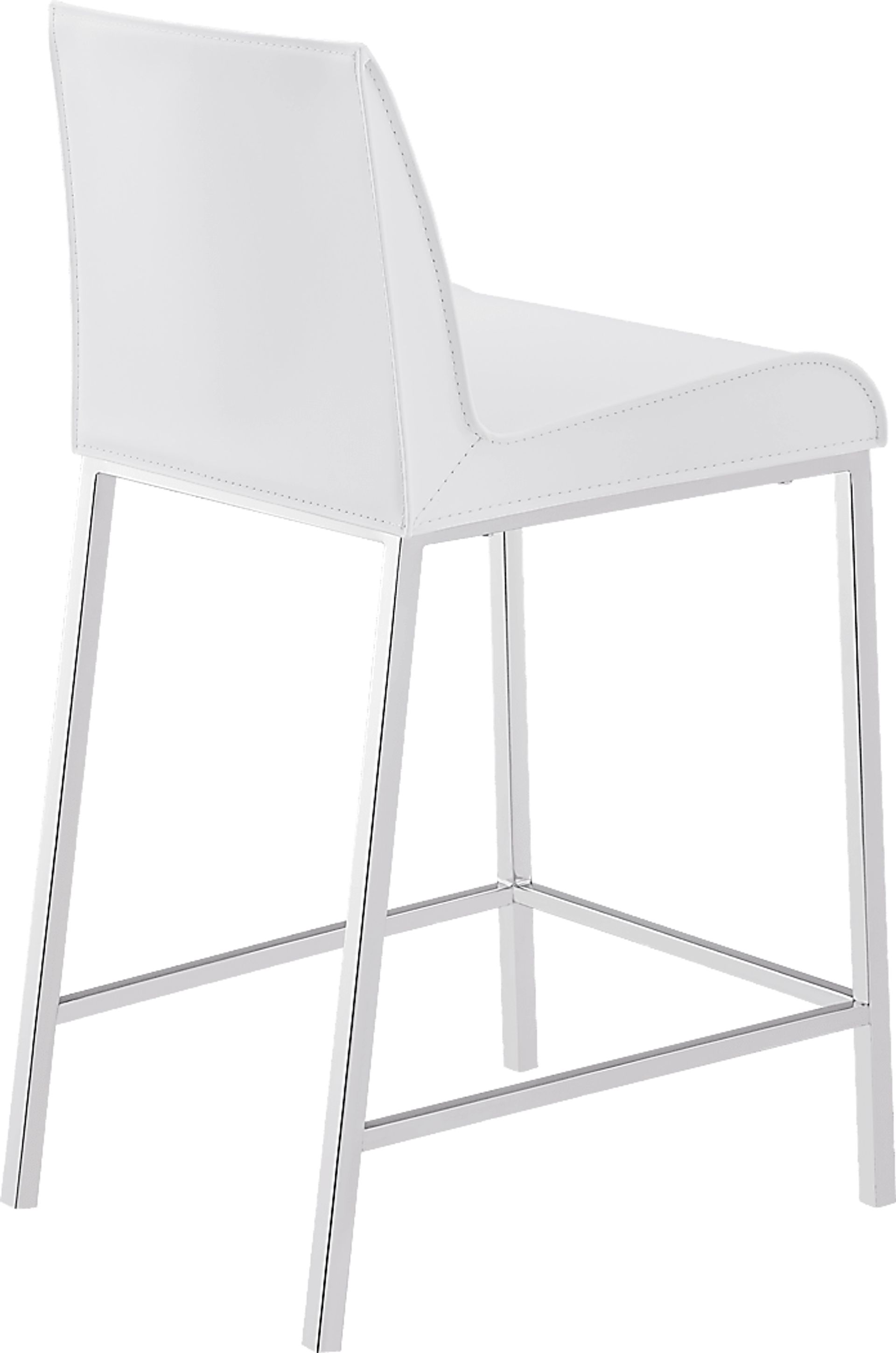 Embdy White Counter Stool, Set of 2 - Image 3