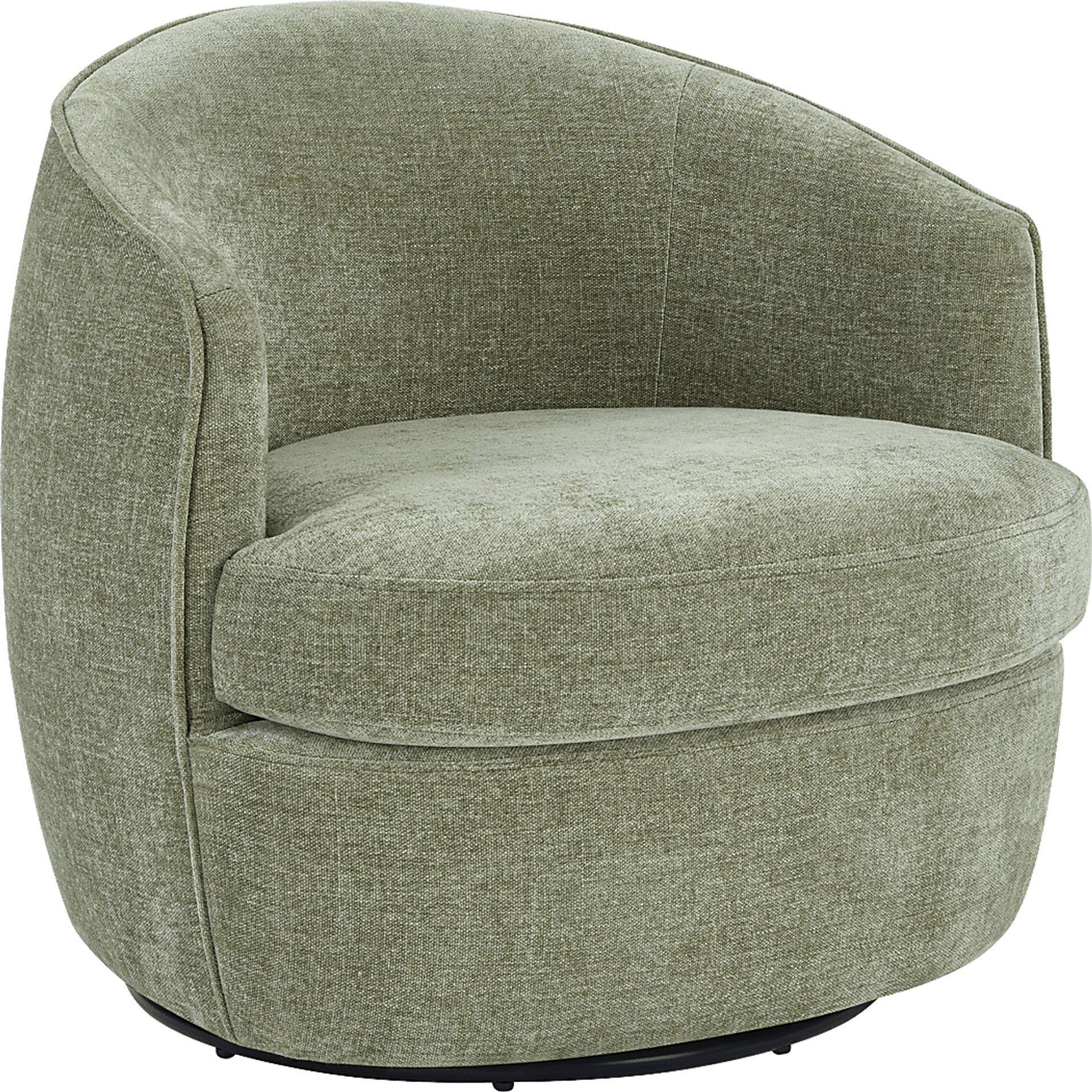 Ember Green Swivel Chair - Image 1