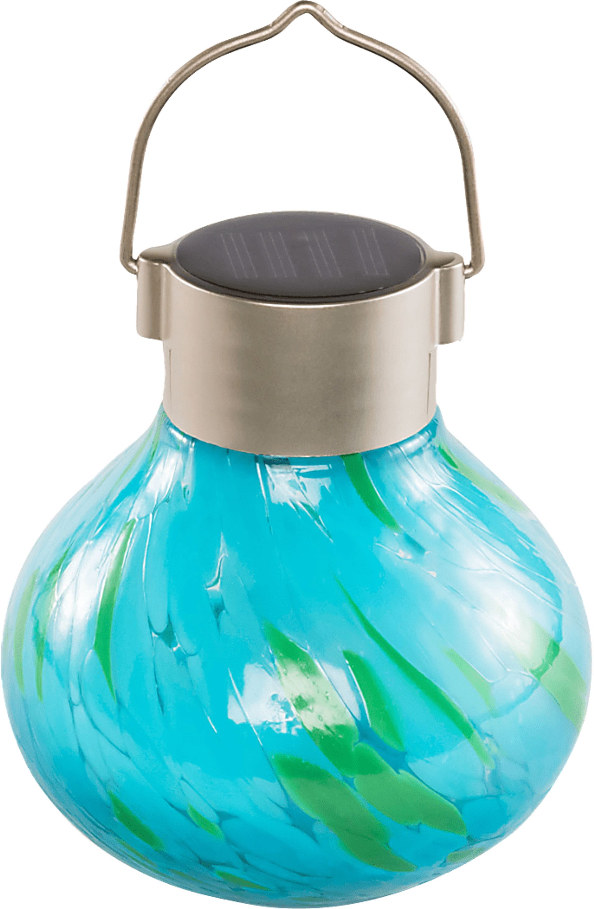 Emberley Mint Outdoor Solar Lantern - Image 2