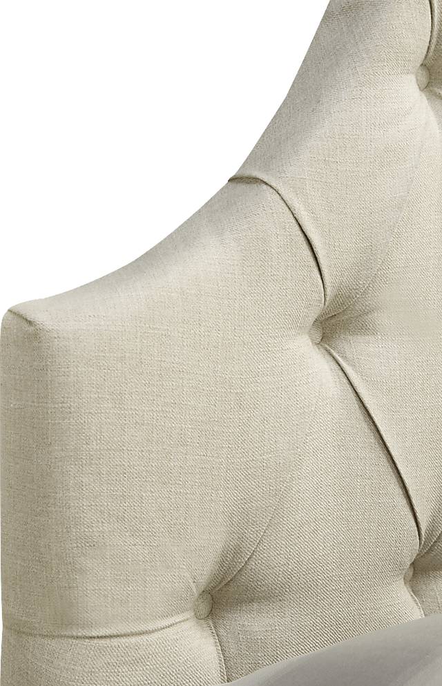 Emberson Beige Full/Queen Headboard - Thumbnail - Image 5