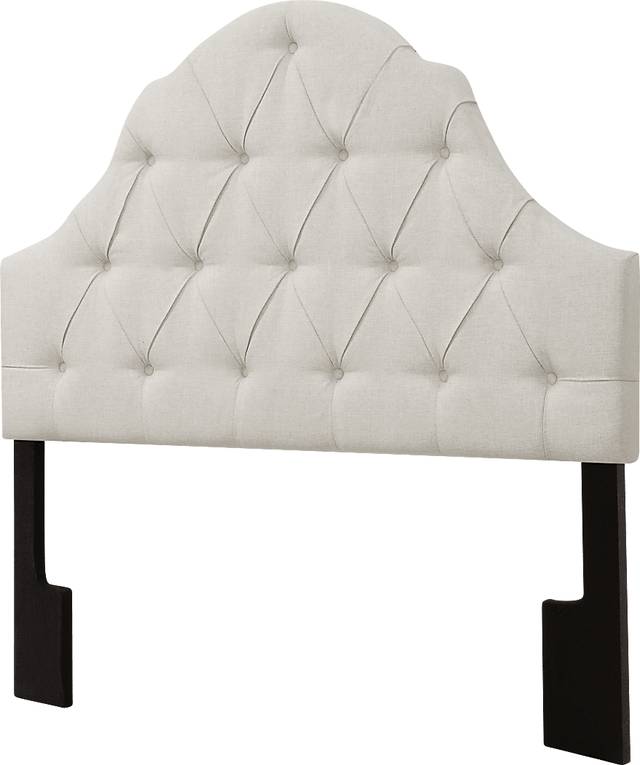 Emberson White Full/Queen Headboard - Thumbnail - Image 3