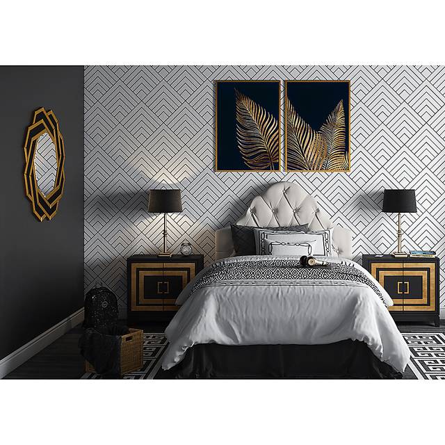 Emberson White King/California King Headboard - Thumbnail - Image 7