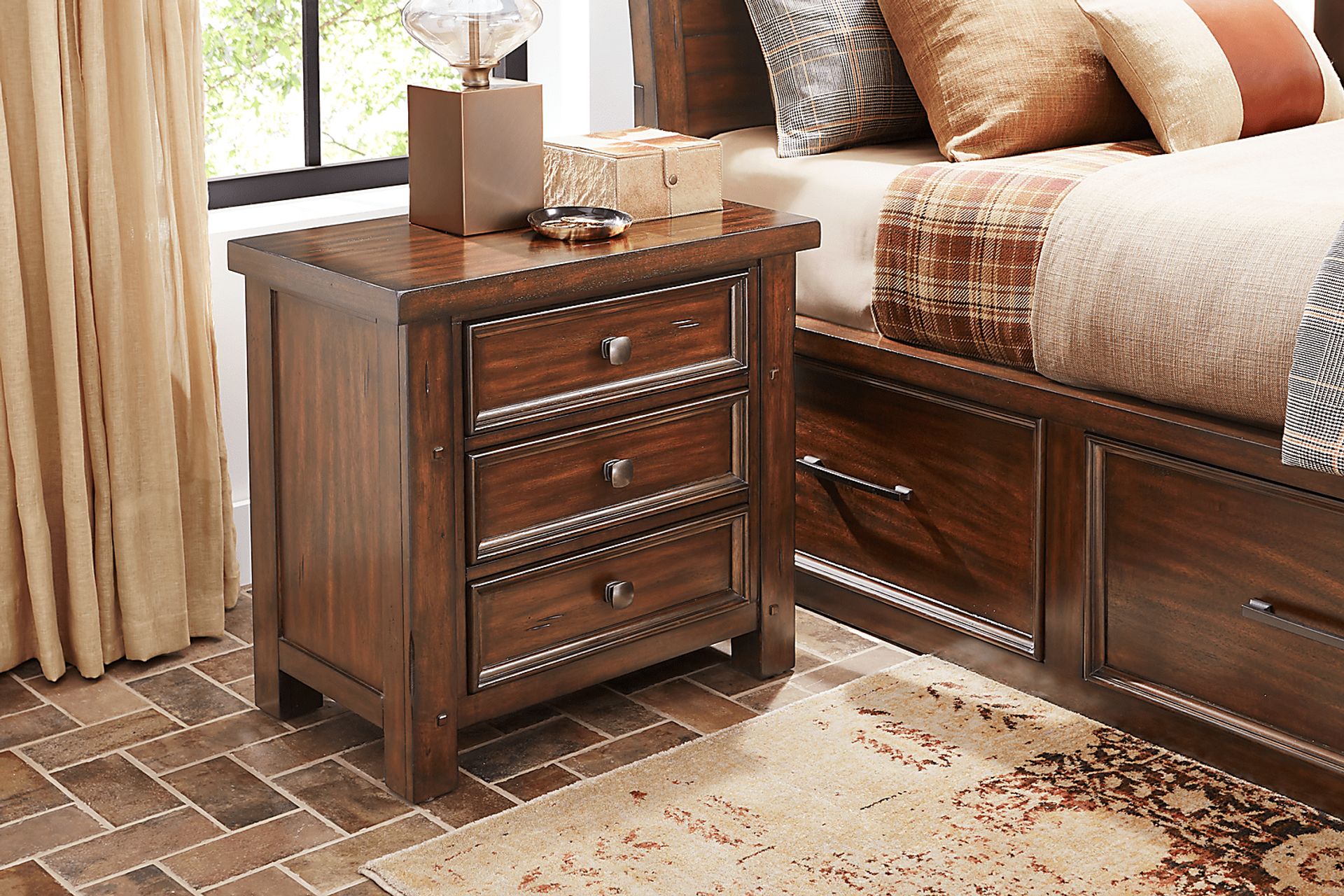 Emberton Dark Brown 7 Pc King Storage Bedroom - Image 14