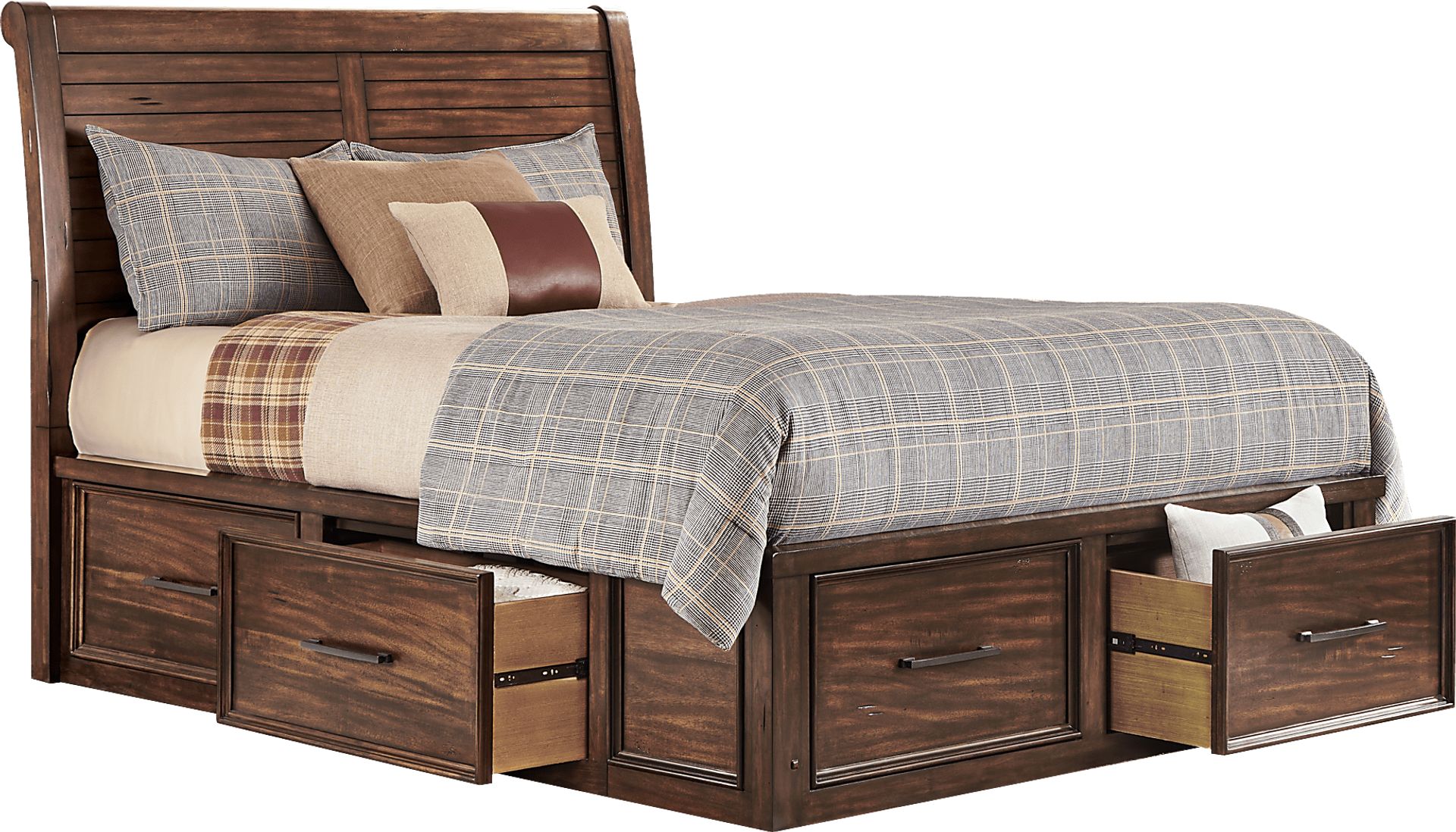 Emberton Dark Brown 7 Pc Queen Storage Bedroom - Image 3