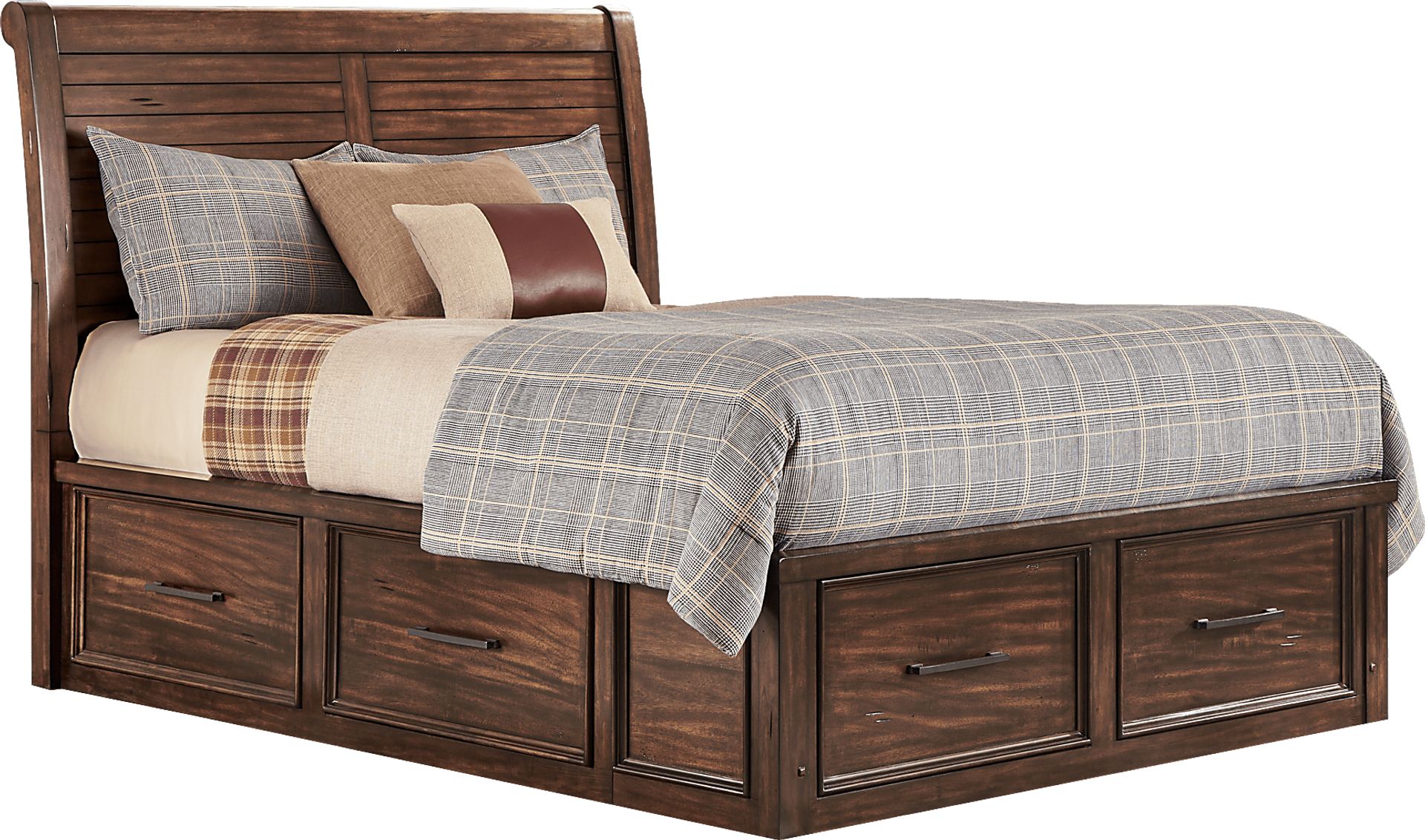 Emberton Dark Brown 7 Pc Queen Storage Bedroom - Image 4