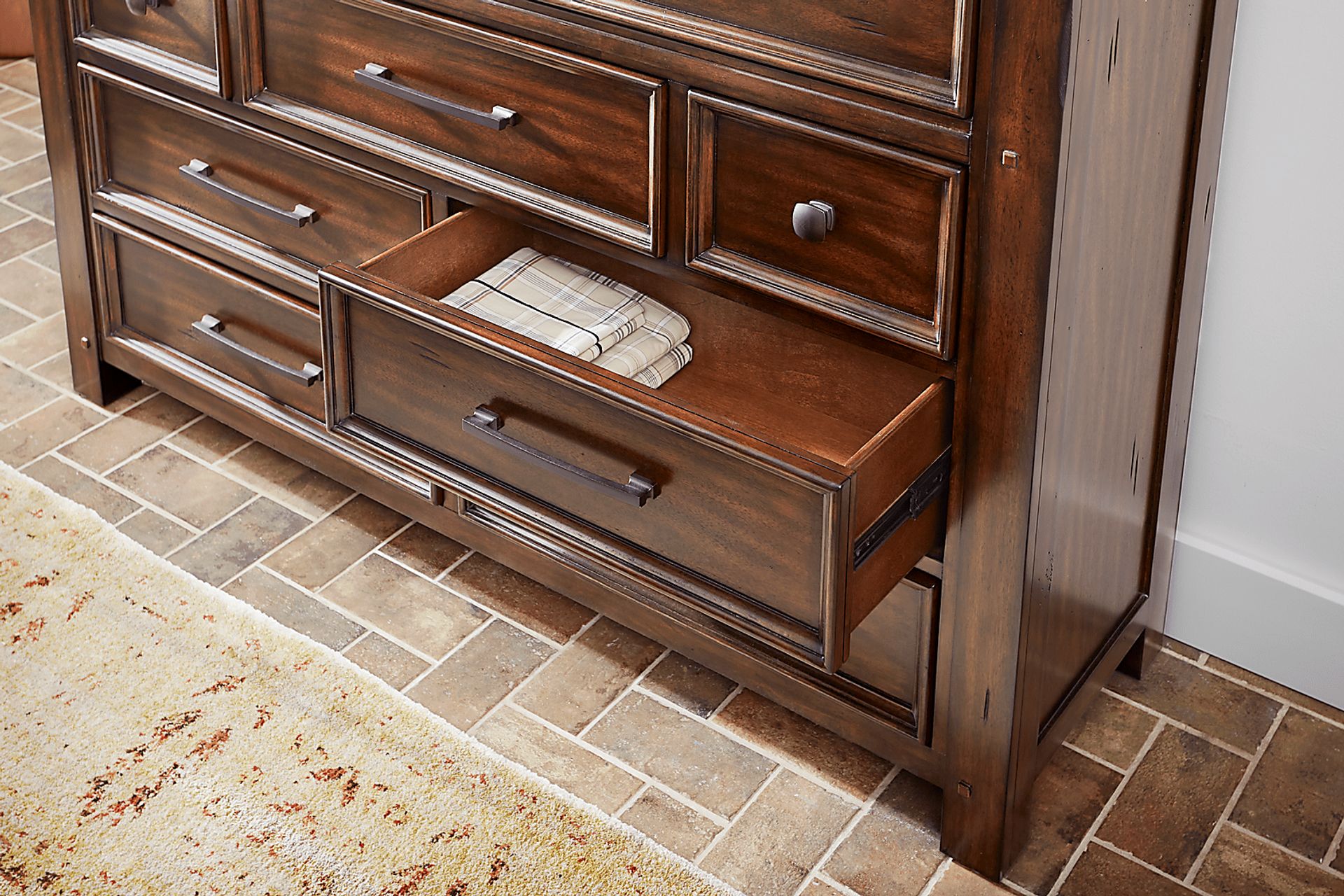 Emberton Dark Brown Dresser - Image 3