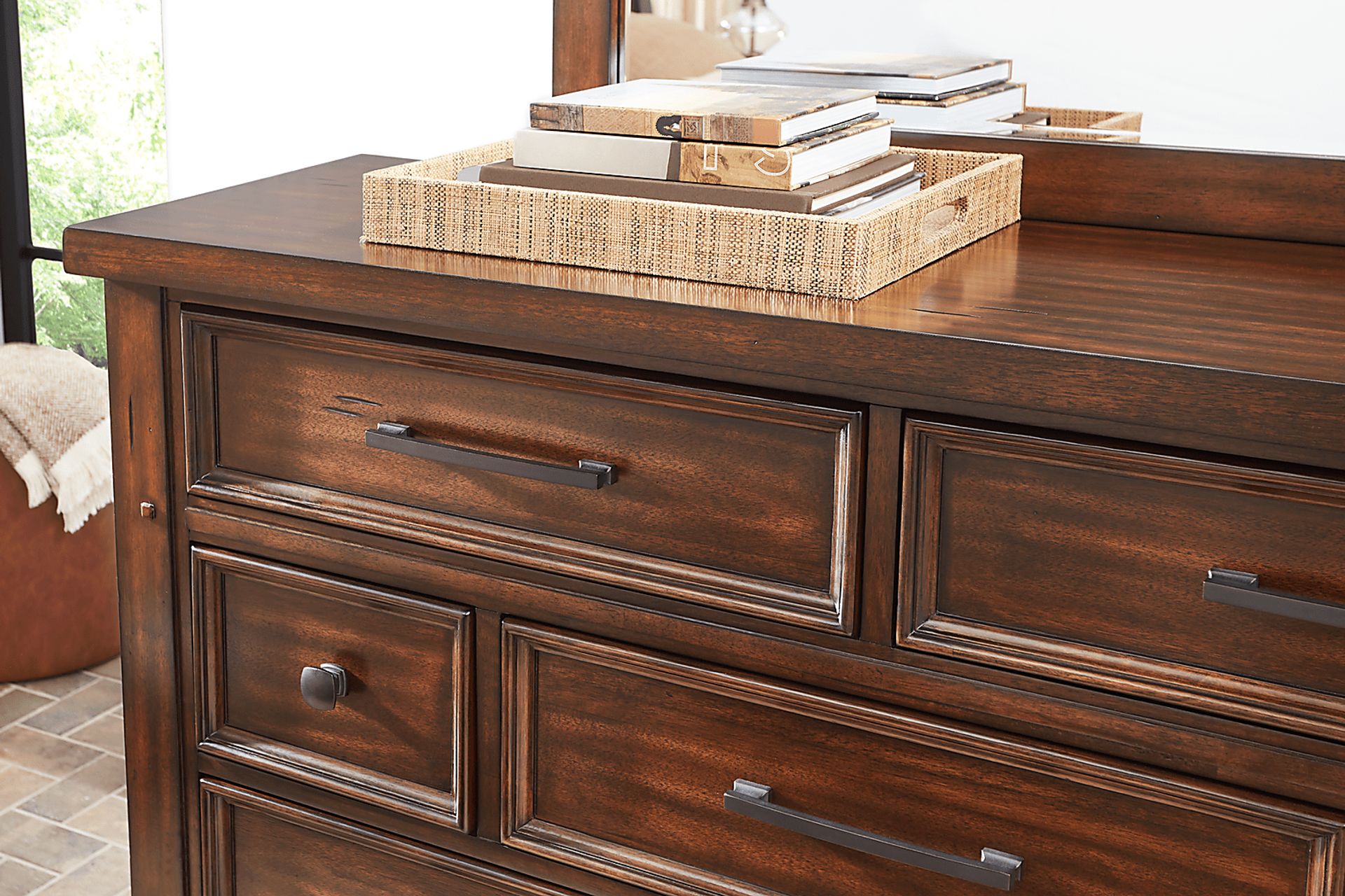 Emberton Dark Brown Dresser - Image 4